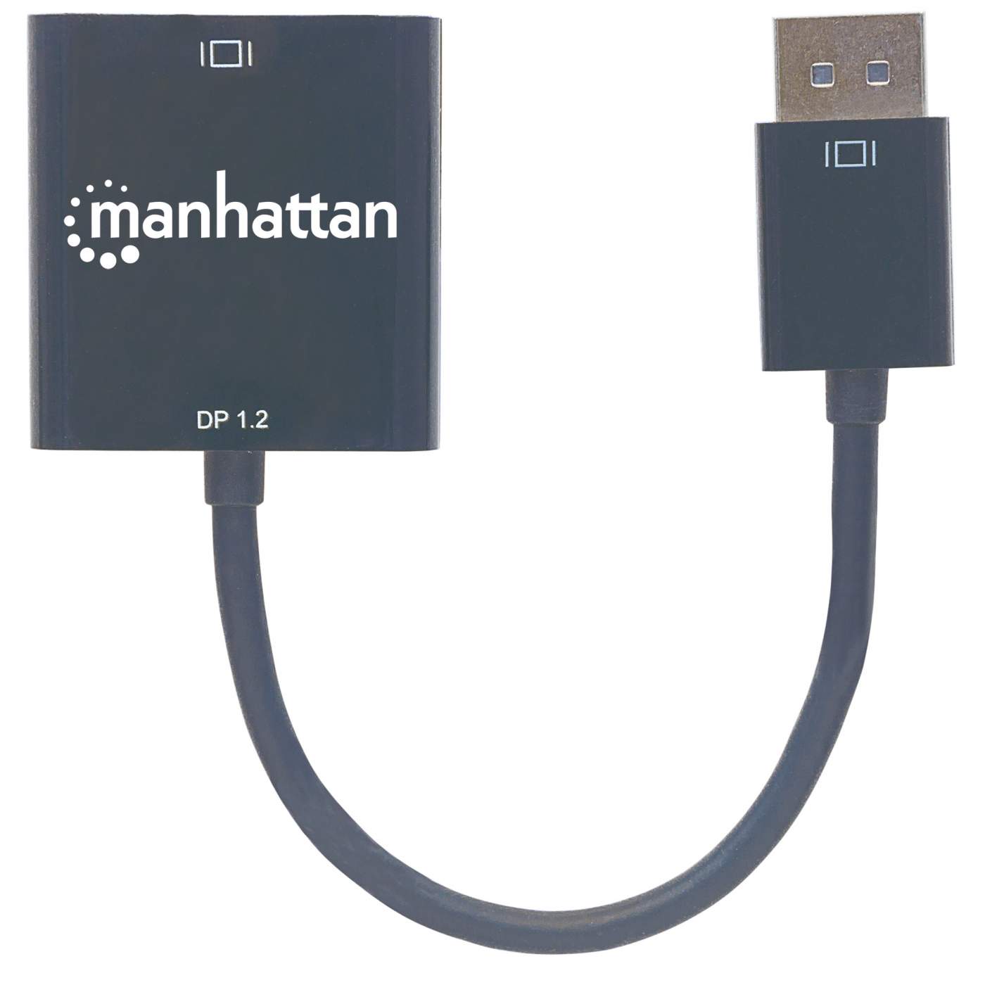 DisplayPort to DVI Adapter 1.2a - DP to DVI-D Converter for Dual Link Monitor, PC, Laptop, Gaming & Home Theater Setup