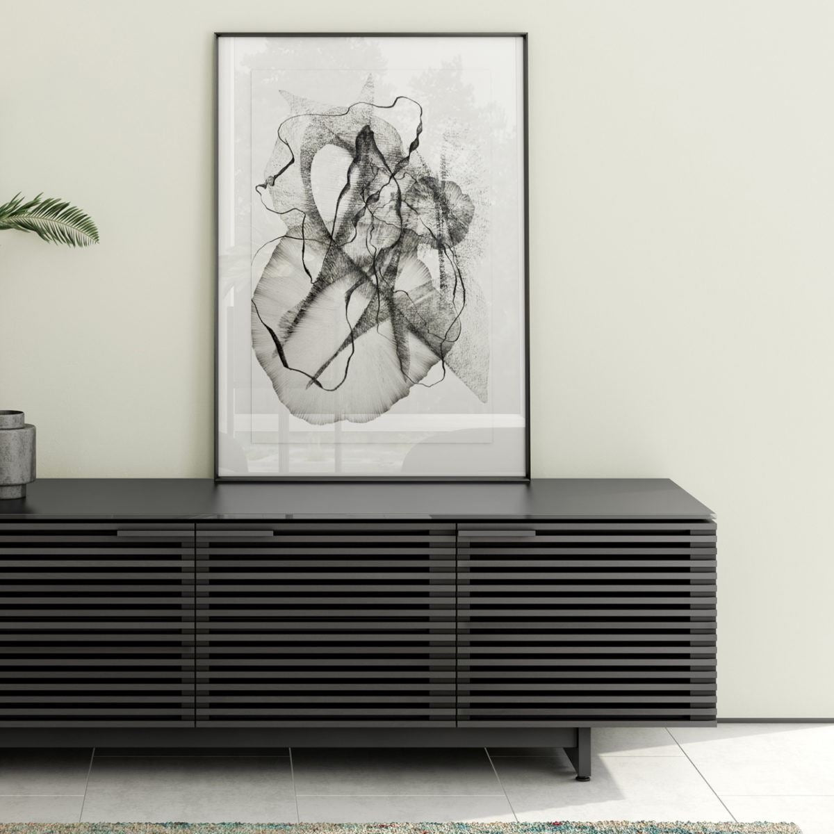 BDI Corridor 8173 Modern Media Console - Stylish TV Stand with Storage for Living Room, Home Theater & Entertainment Centers