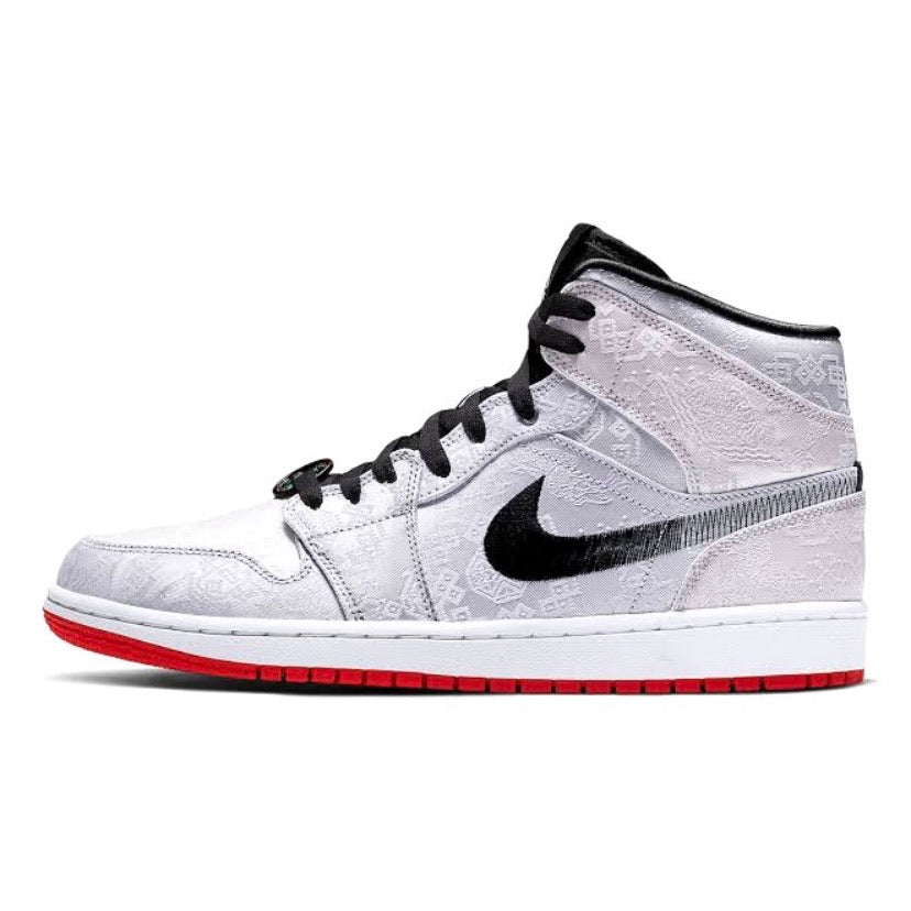 Air Jordan 1 x CLOT Mid SE Fearless Edison Chen Sneakers - Limited Edition Collaboration Shoes for Men - Perfect for Streetwear Fashion & Sneaker Collectors