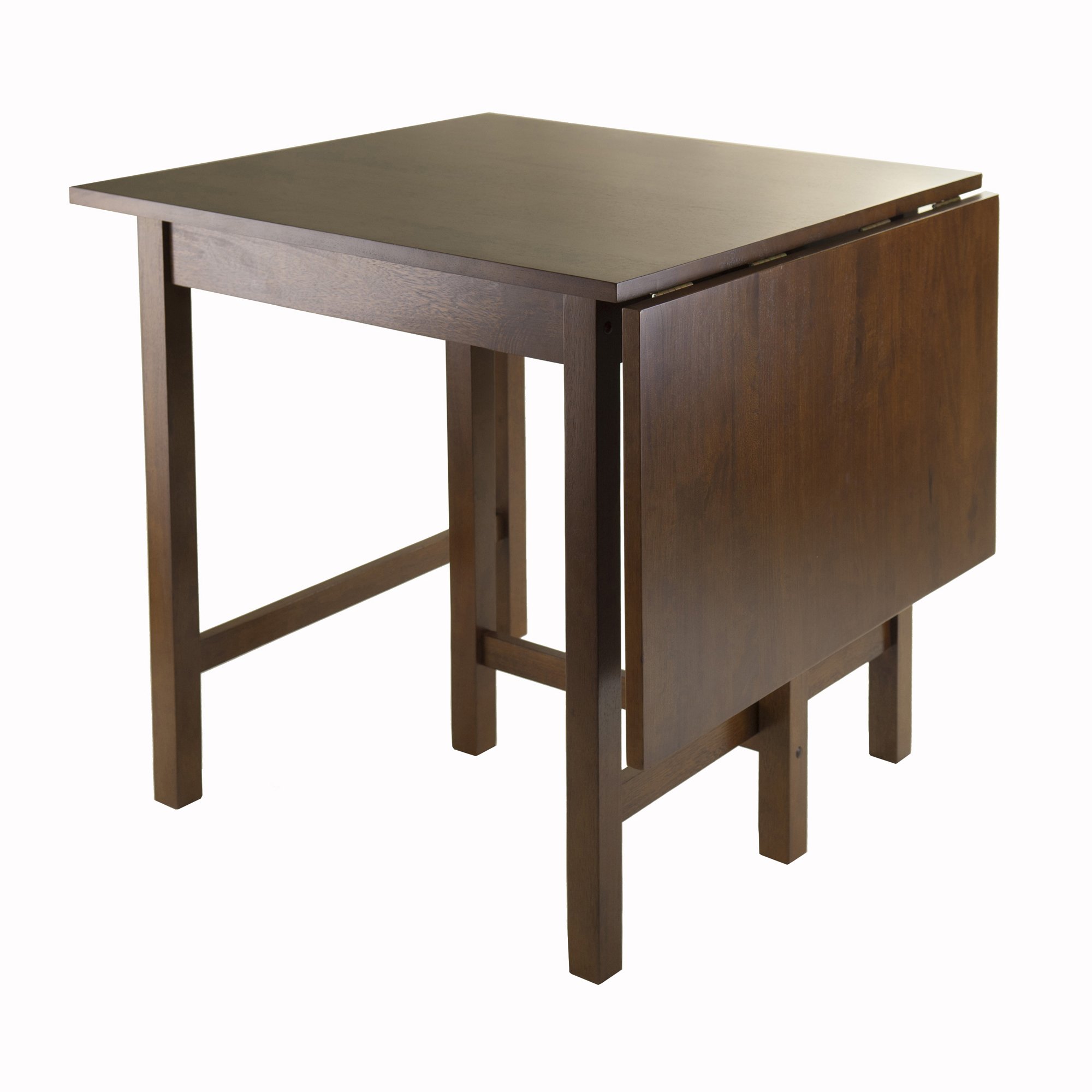 Winsome Lynden Walnut Dining Chairs Set of 2 - Modern Kitchen & Dining Room Furniture for Home Decor - Perfect for Small Spaces, Breakfast Nook, and Apartment Living