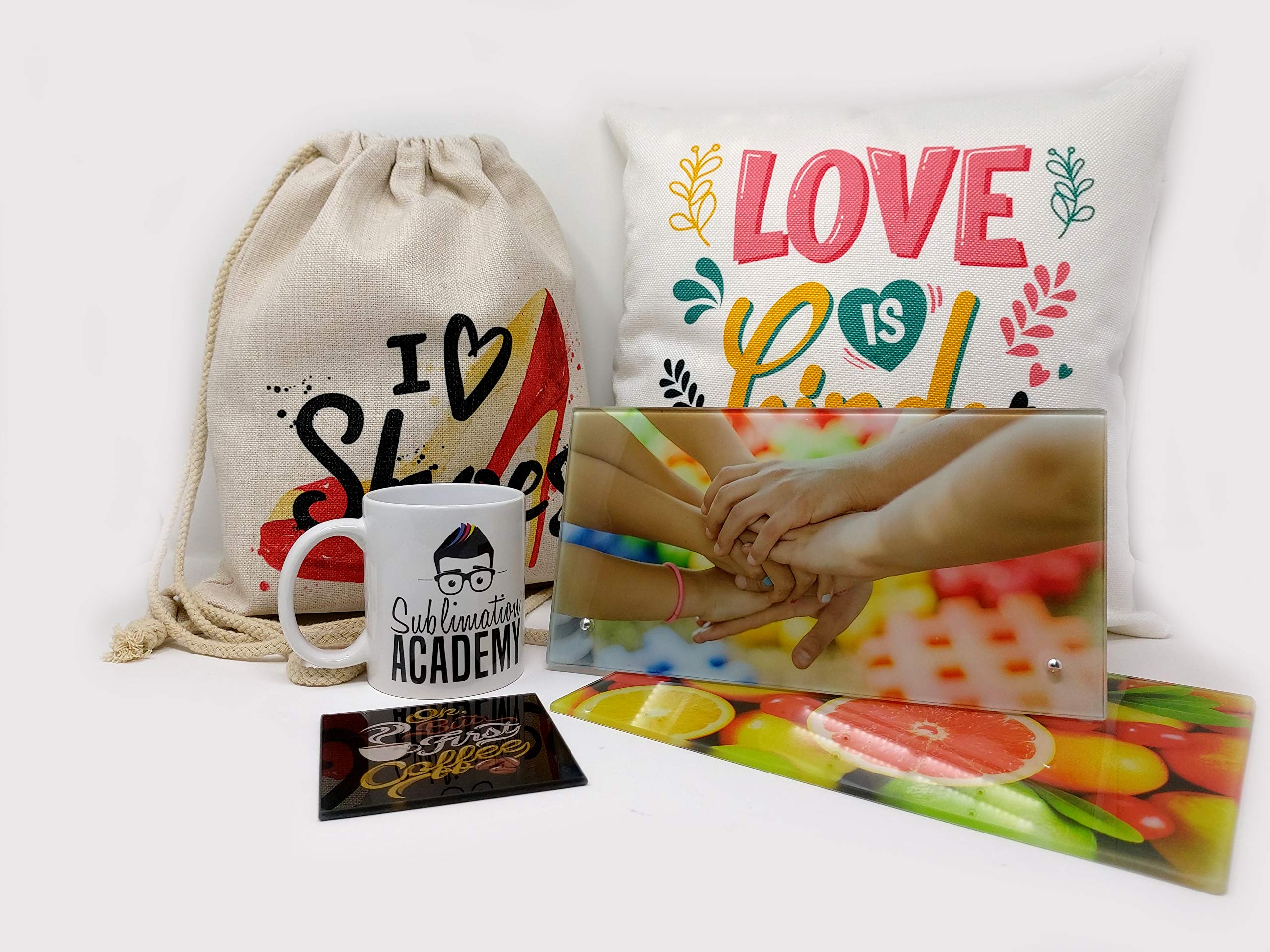 Epson ET1810 Sublimation Printer Bundle with Inktec Sublinova Inks - A4 Dye Sublimation Printing for T-Shirts, Mugs & Home Decor - Windows Compatible for DIY Craft Business & Personalized Gifts