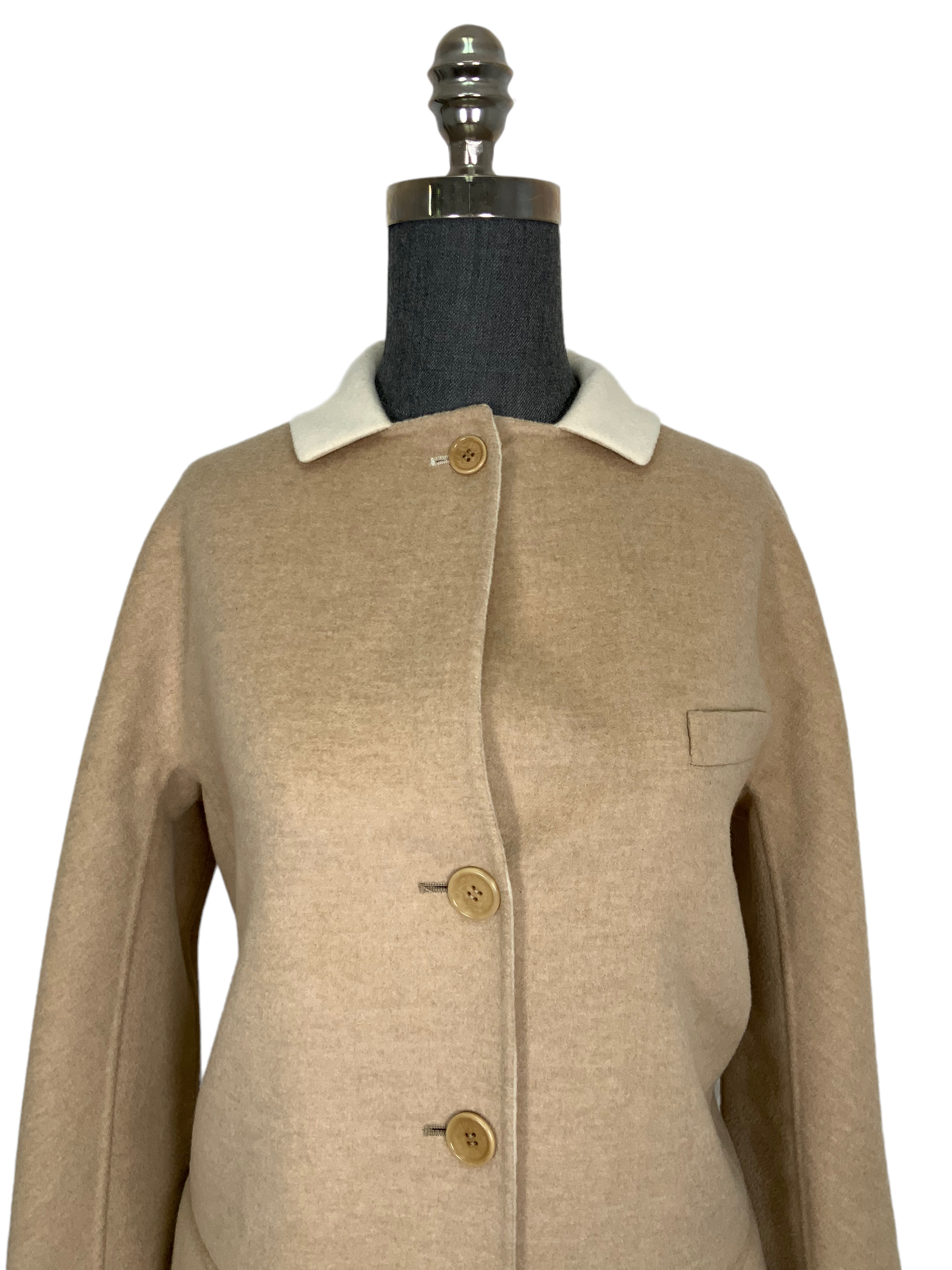 LORO PIANA Duke Cashmere Duster Coat for Women - Soft Luxury Long Coat, Size S - Perfect for Fall & Winter Fashion, Office Wear & Evening Outfits