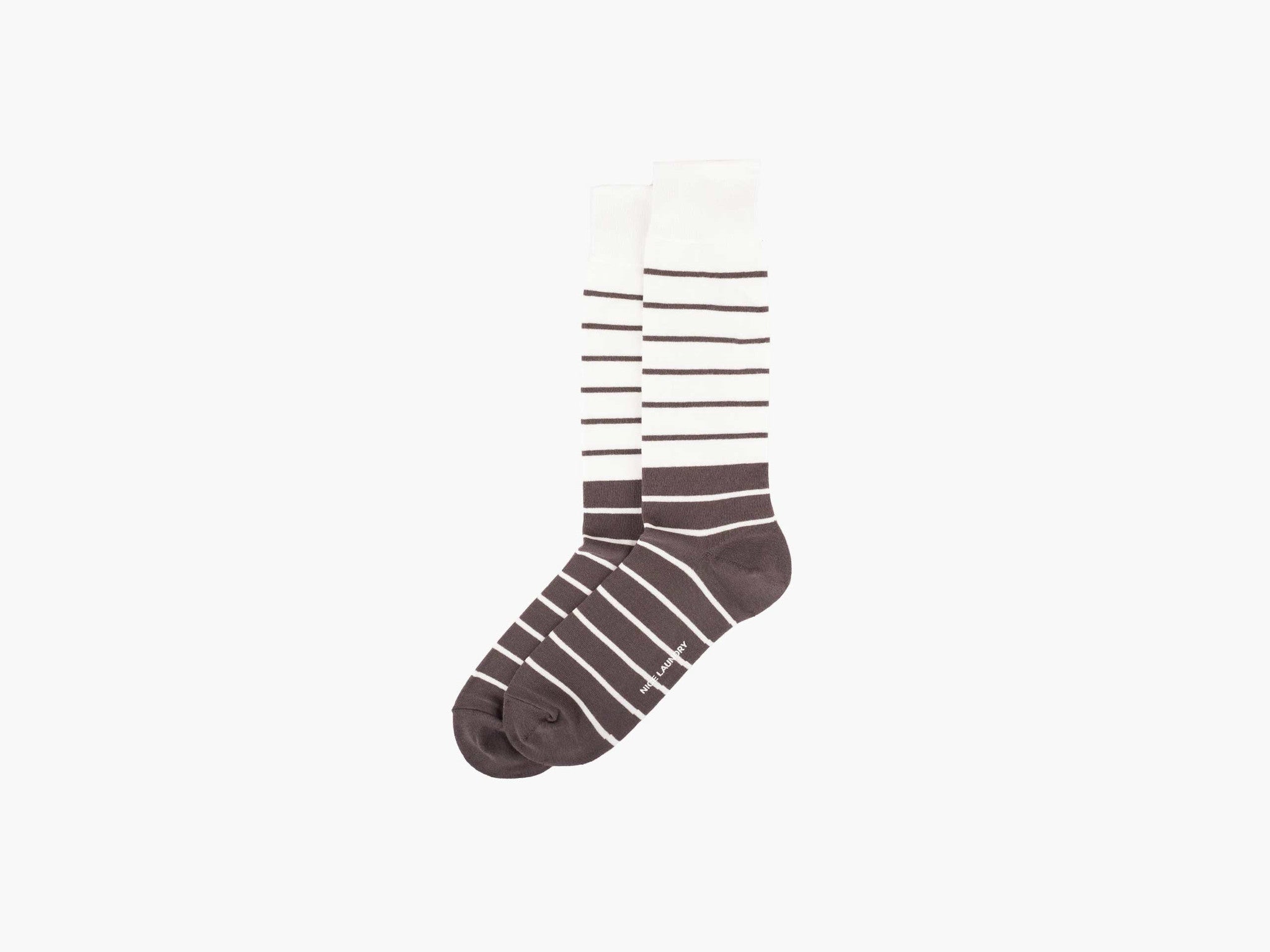 Union Stripe Dark Grey/White Casual T-Shirt for Men - Comfortable Cotton Tee for Everyday Wear, Street Style & Lounge