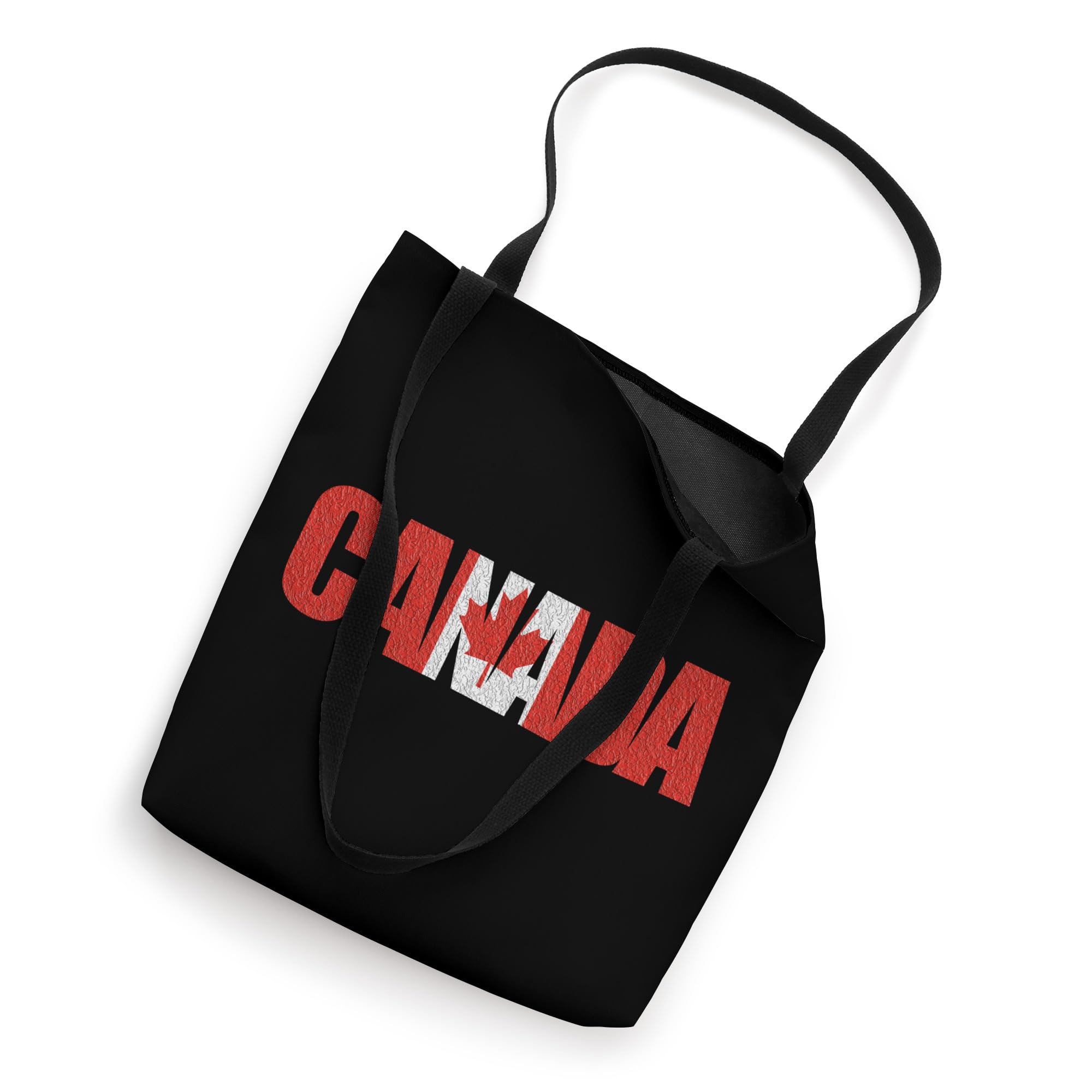 Canadian Flag Tote Bag - Durable & Stylish Canada Themed Shopping Bag for Groceries, Beach, Travel & Everyday Use