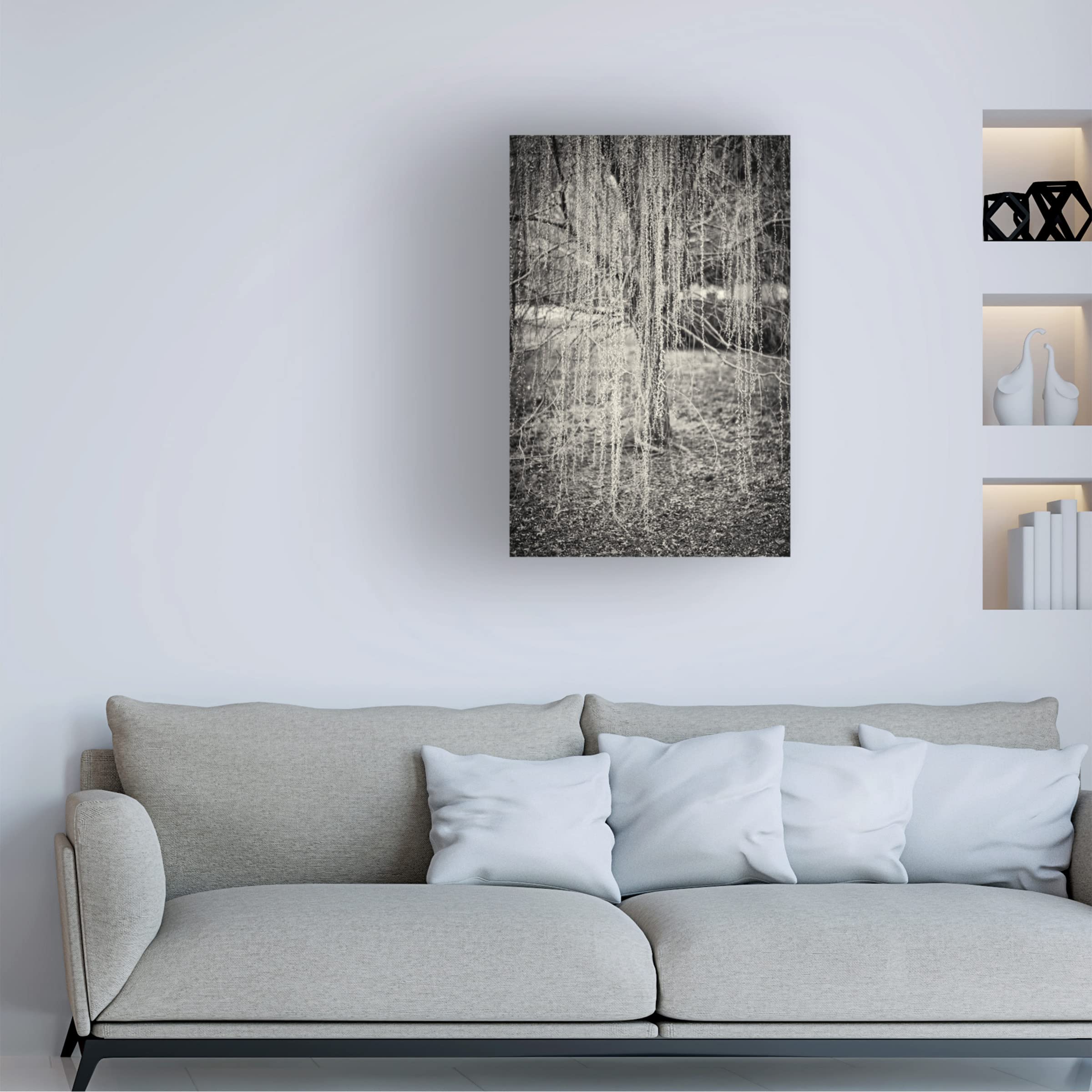 Trademark Fine Art 'Ides of March' by Geoffrey Ansel Agrons - 16x24 Inch Canvas Wall Art - Perfect for Home Decor, Office, and Living Room