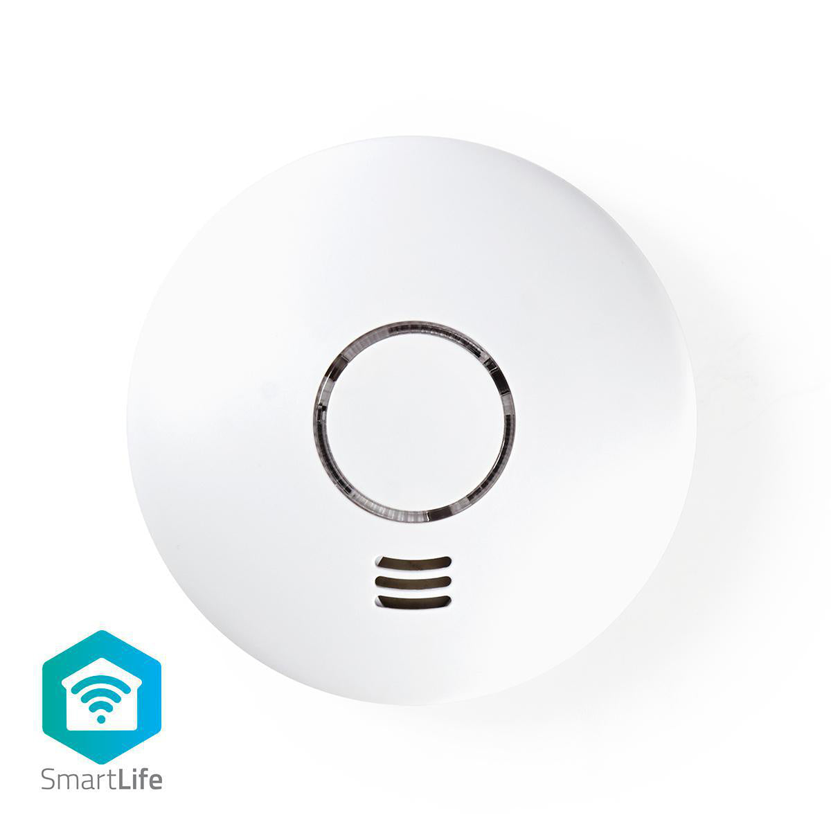 Smart Smoke Detector with Wi-Fi Connectivity - Wireless Home Safety Alarm for Fire Prevention & Remote Monitoring