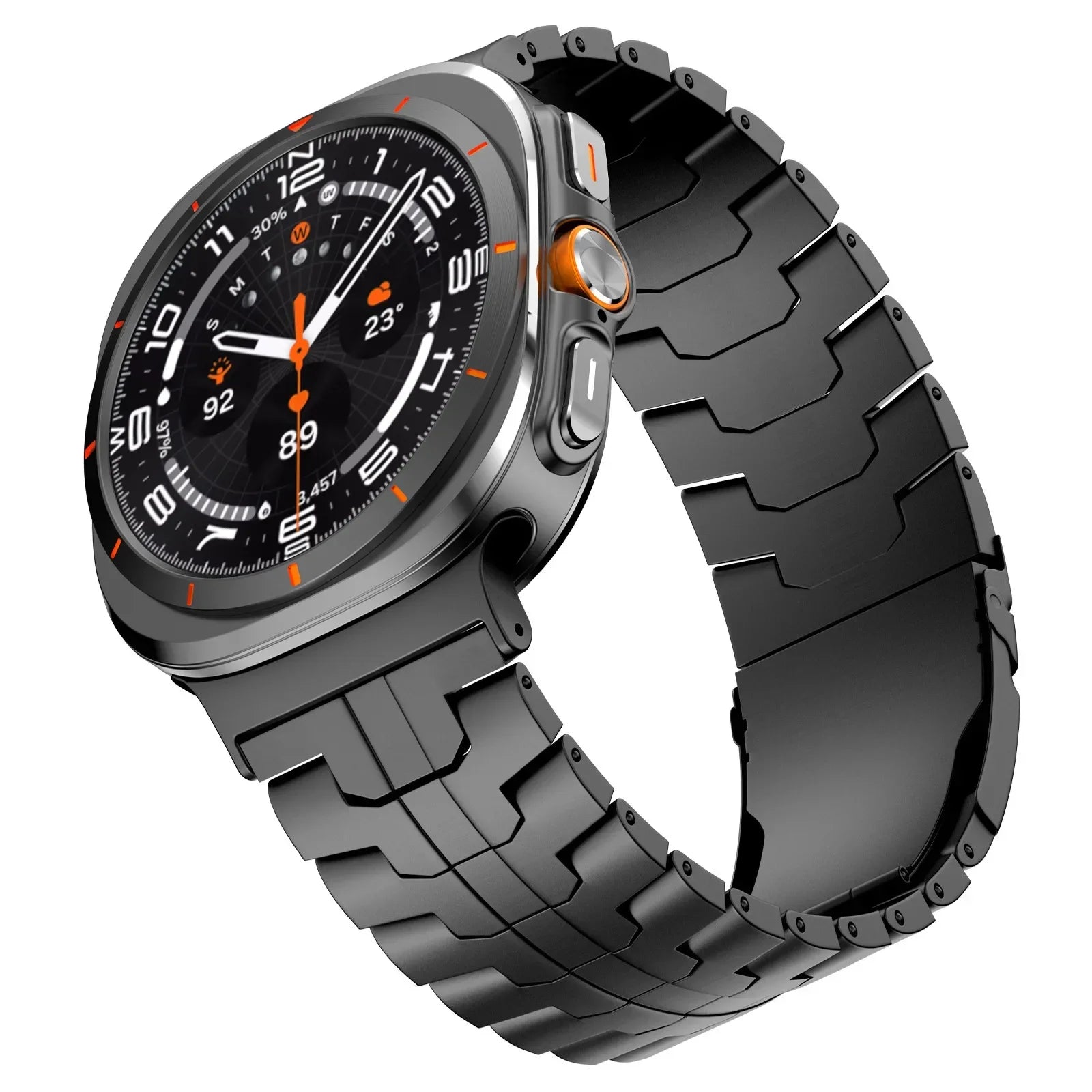 Premium Stainless Steel Band for Samsung Galaxy Watch Ultra - Durable Metal Strap for Men & Women, Perfect for Workouts, Office & Everyday Wear