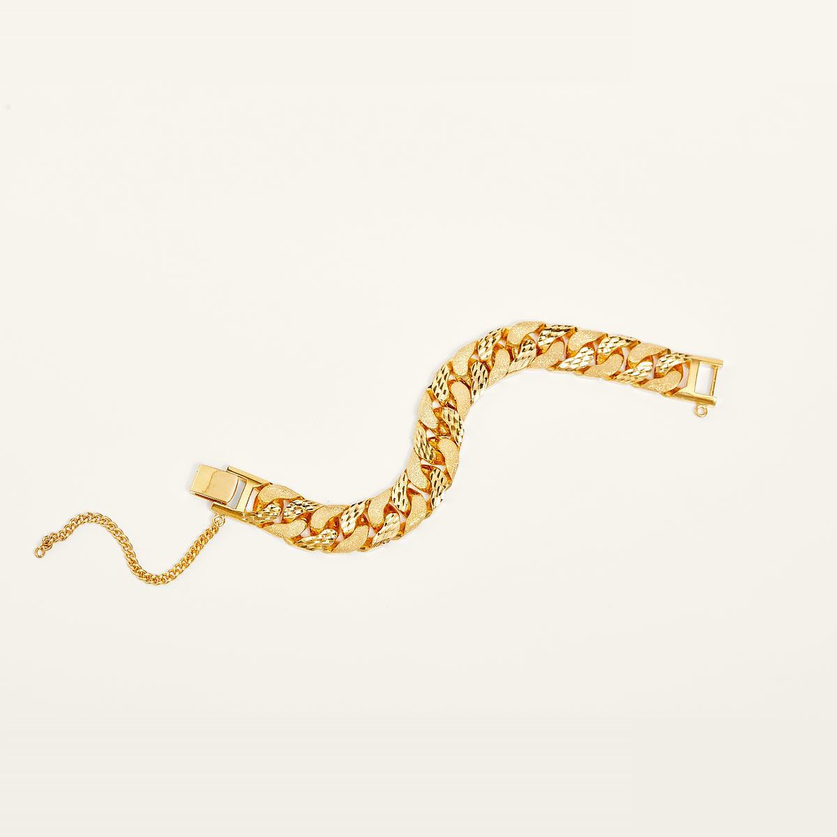 Elegant Gold Plated Bracelet for Women - Dainty Adjustable Chain Wrist Jewelry Gift for Her | Perfect for Parties, Weddings & Everyday Wear