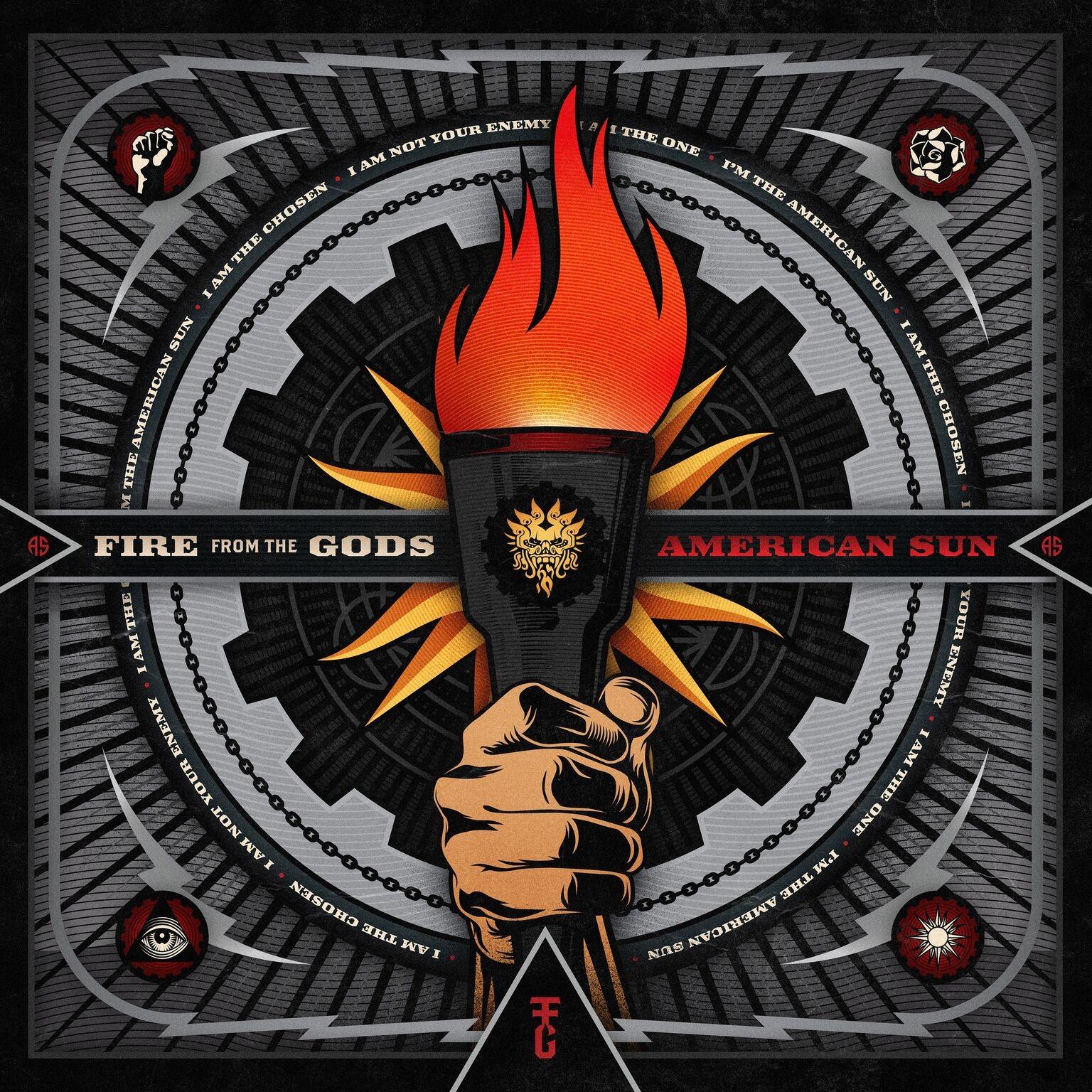 Fire From The Gods - American Sun CD | Alternative Rock Music Album | Perfect for Workout, Road Trips & Rock Music Collectors