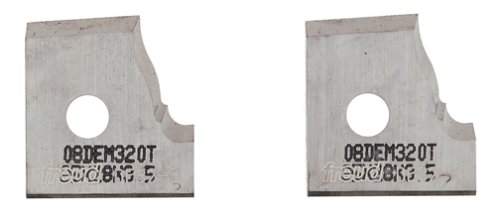Freud DE32-B Performance System® Profile Knives for 32mm Door Edge Cutter Heads | Premium Woodworking Tools for Cabinet & Furniture Making | Professional Door Edge Trimming Solution