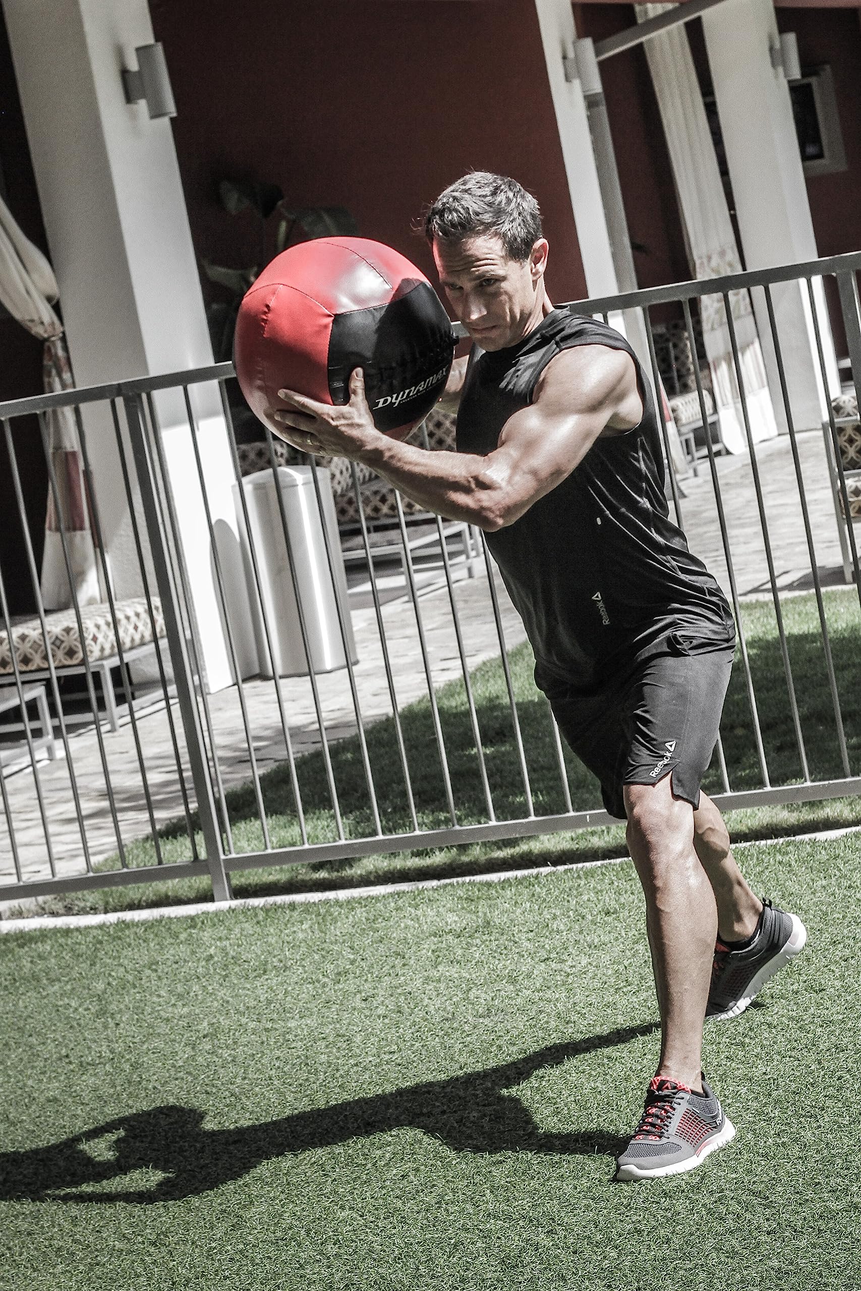 Dynamax 6lb Soft-Shell Medicine Ball for CrossFit, Strength Training & Physical Therapy | Perfect for Home Gym & Rehabilitation Exercises