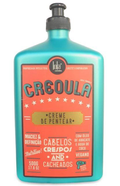 Creoula Afro Curly Hair Vegan Curling Comb with Nourishing Cream - 500g by Lola Cosmetics | Hydrating Styling for Natural Curls & Protective Hairstyles