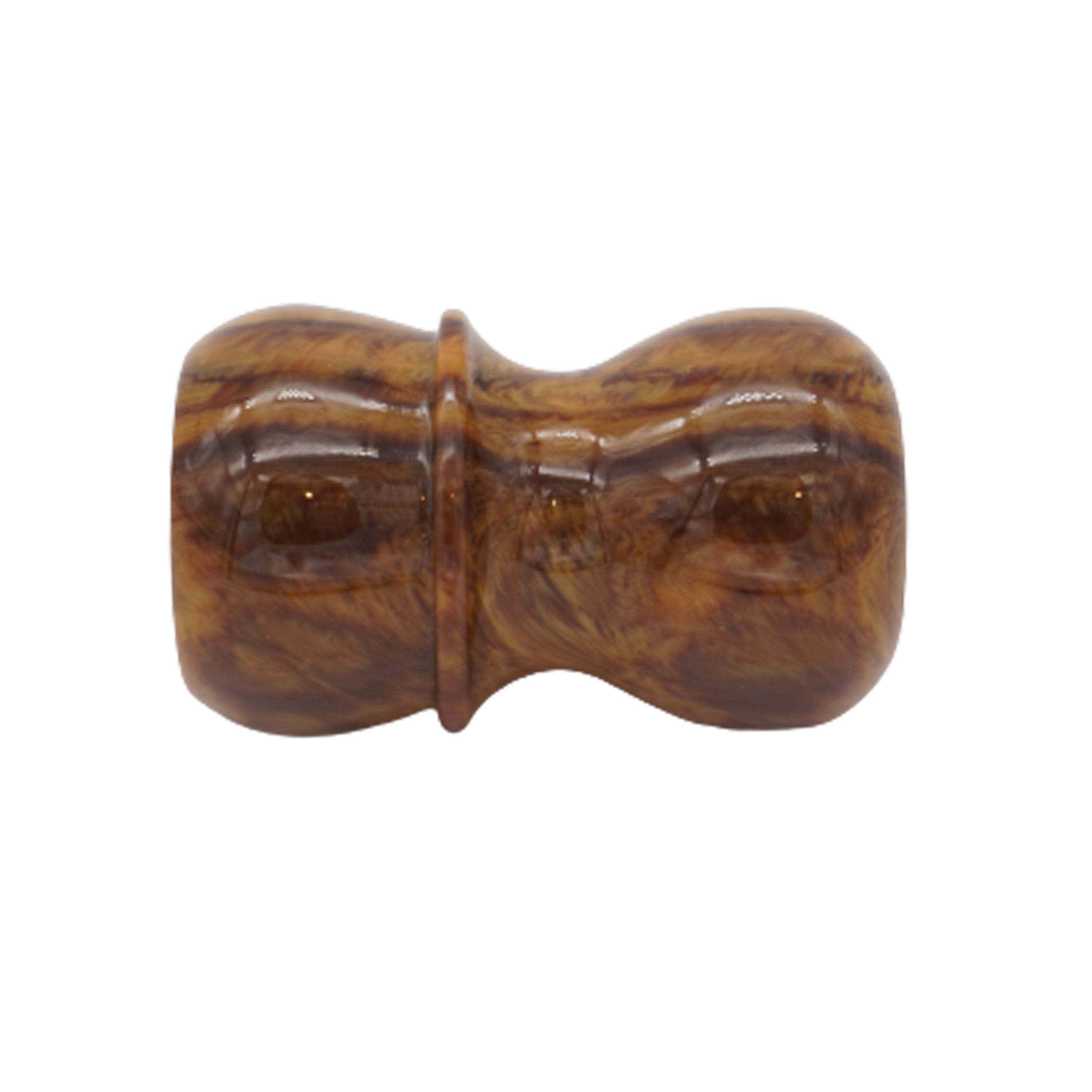 Premium Briar Wood Handcrafted Shaving Brush Handle - Fits 24mm & 26mm Knots - Perfect for Wet Shaving & Grooming Gifts for Men
