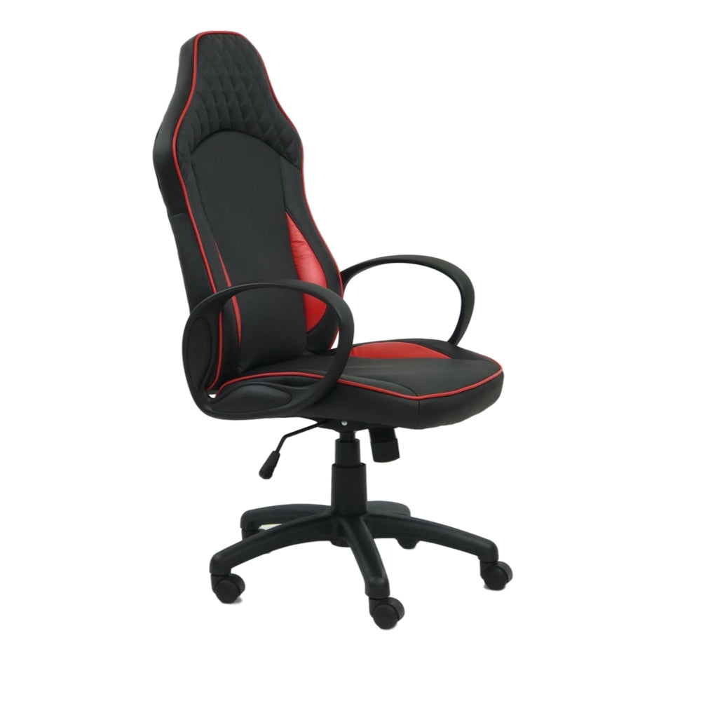 HAWK SERIES 1093H Ergonomic Gaming Chair - Red & Black Racing Style with Lumbar Support - Perfect for PC, Console Gaming & Home Office Setup