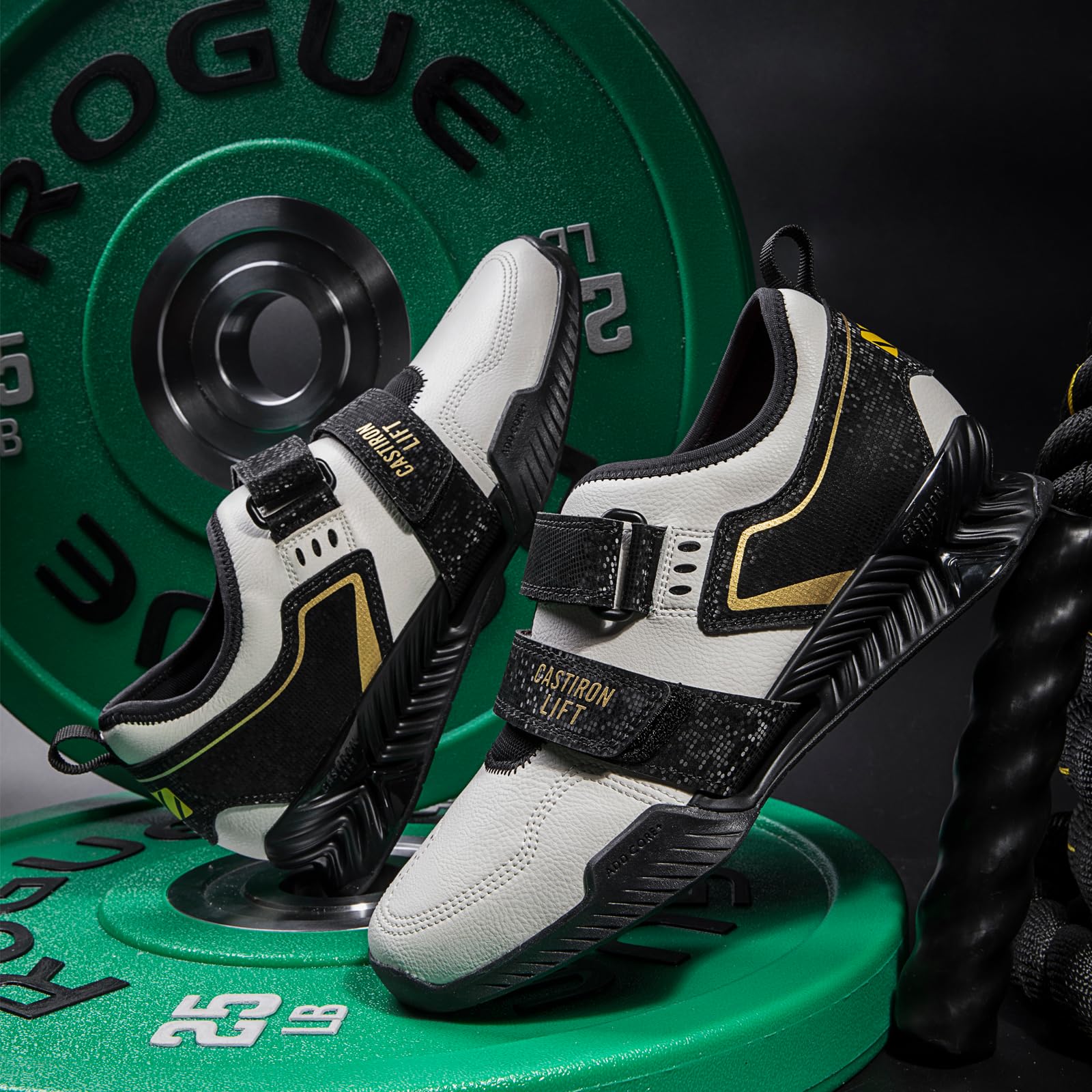 Best Weightlifting Shoes for Powerlifting & Gym Training – Heavy Duty Lifting Footwear for Deadlifts, Squats & Weight Training – Men & Women's Crossfit Shoes for Enhanced Stability & Performance