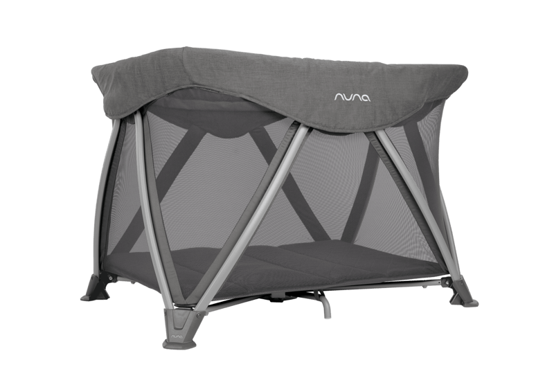 Nuna Sena Aire 2022/2023 Lightweight Travel Crib with Removable Bassinet - Perfect for Baby Sleep, Travel & Home Use