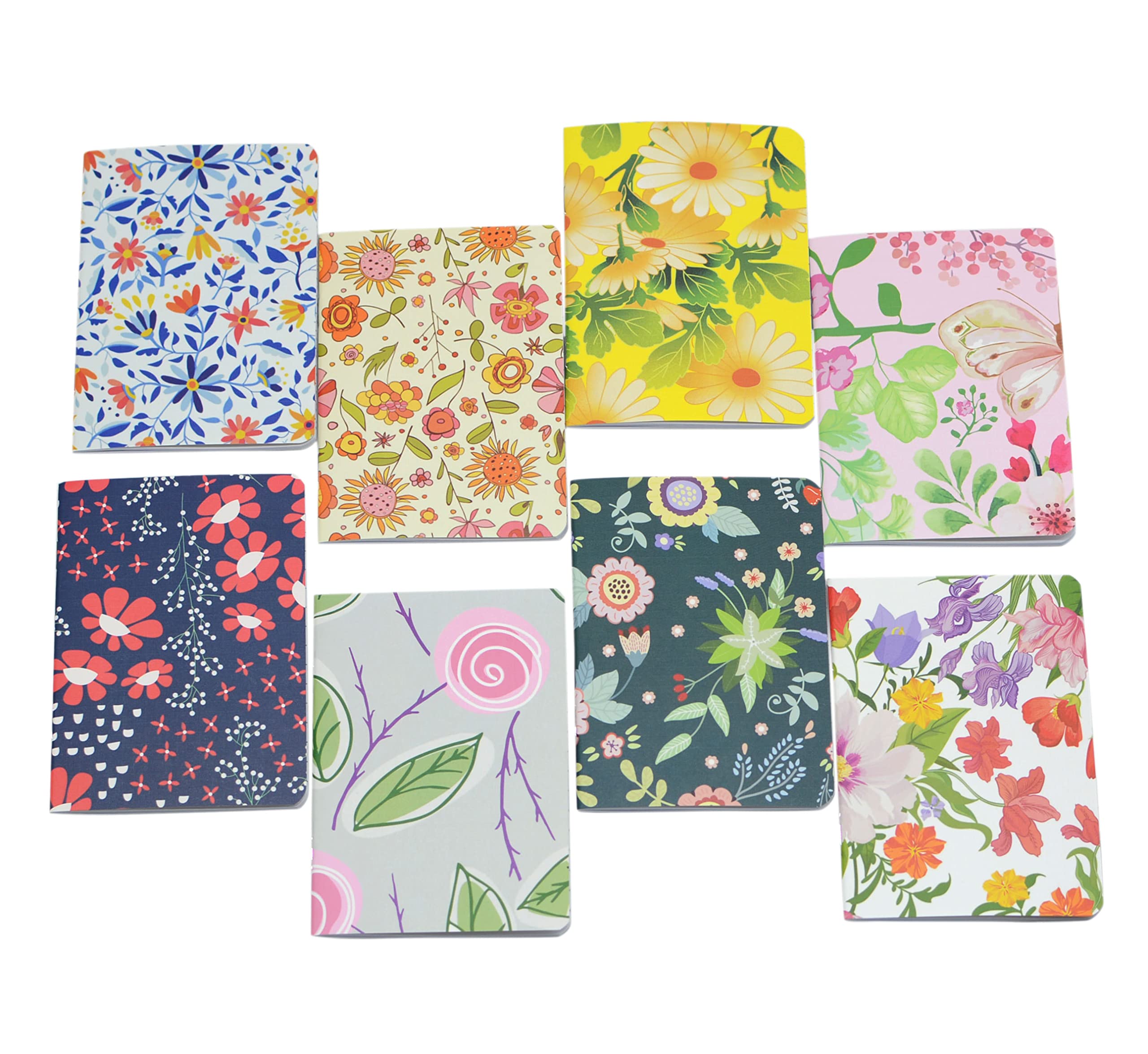 100pcs Mini Notepads Pocket Notebooks - Small Happy Journal Bulk for Party Favors, School, Office & Travel - Perfect for Coworker Gifts, Home Organization & Daily Planning