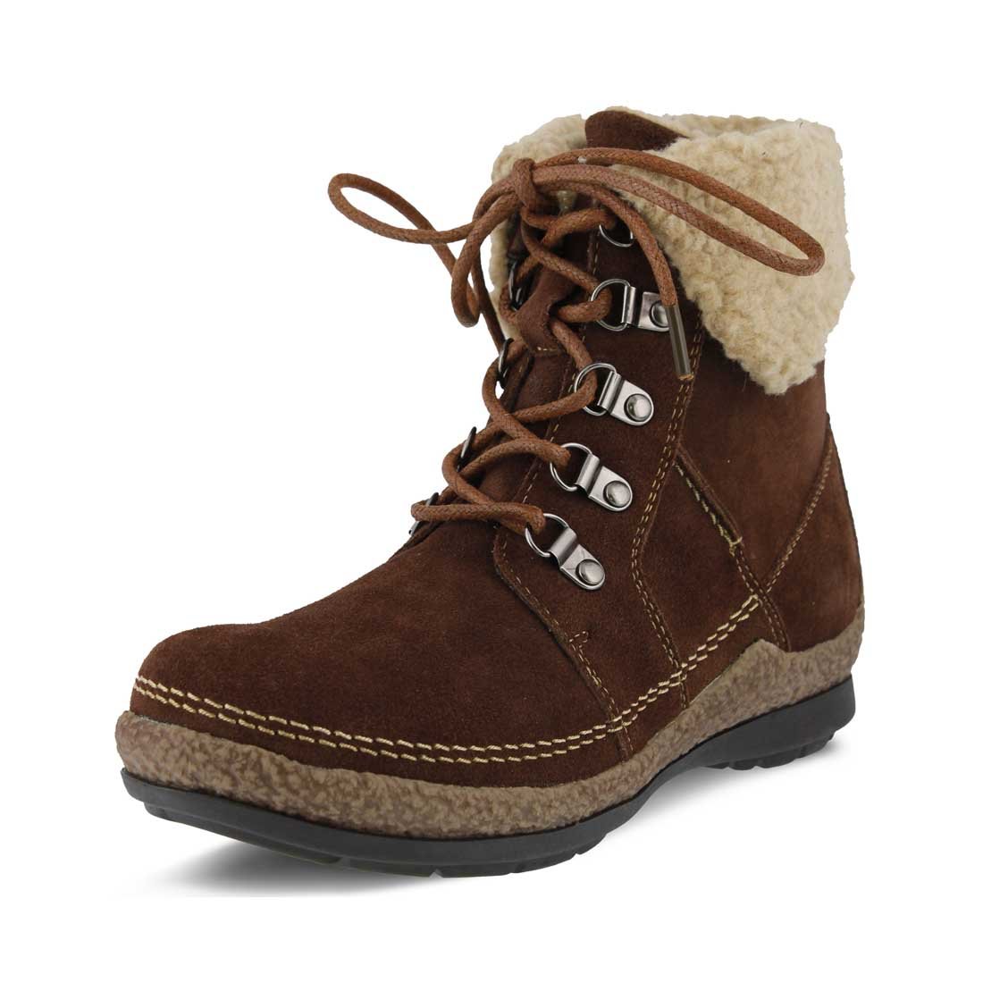 Spring Step Women's Biel Winter Boots - Waterproof Snow Boots with Fur Lining for Cold Weather - Perfect for Walking, Hiking & Outdoor Activities in Winter