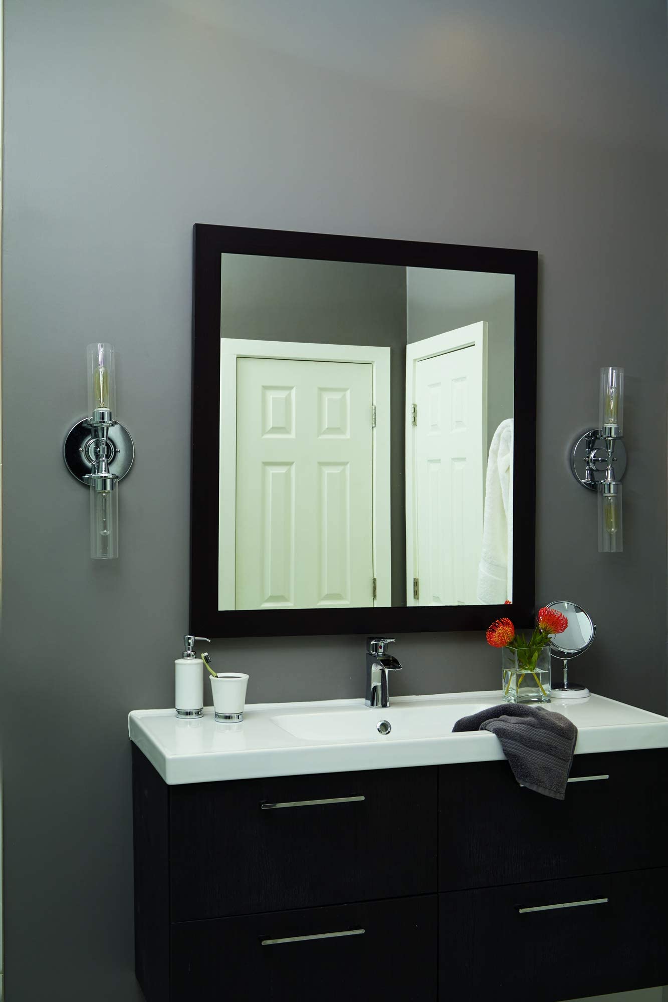 Craftmade 38002-CH Modina 2-Light Wall Sconce - 120W Chrome Finish (20