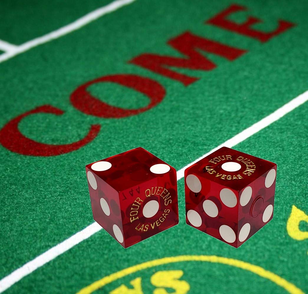 19mm Craps Dice - Authentic Las Vegas Casino Style for Home Game Nights