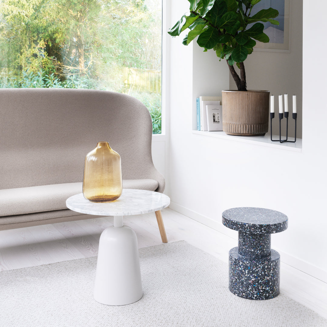 Simon Legal Bit Stool by Normann Copenhagen - Modern Minimalist Bar Stool for Kitchen, Dining & Home Decor