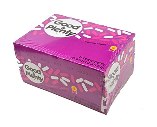 Delicious Good & Plenty Candy - Classic Licorice Flavored Treats for Parties, Gifts & Movie Nights