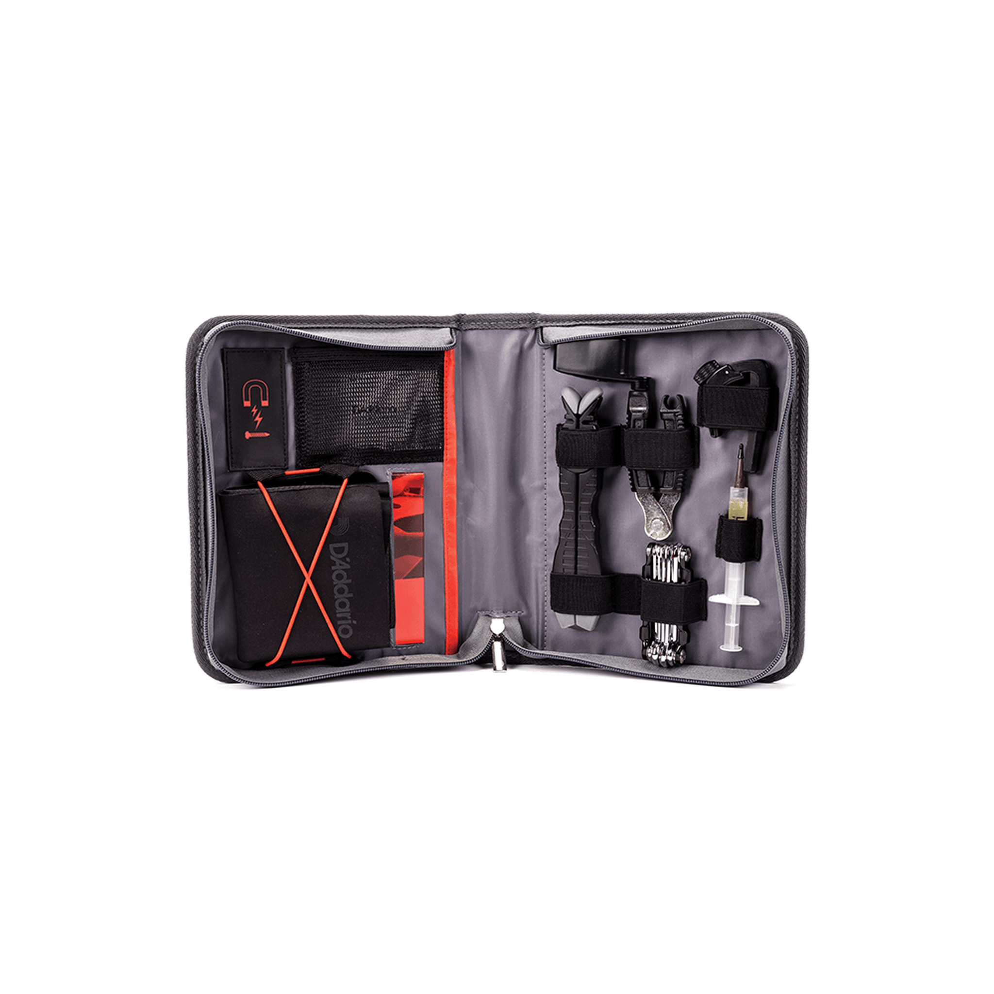 D'Addario Premium Bass Maintenance Kit - Essential Bass Guitar Care Tools for Cleaning, String Changing & Setup - Perfect for Home, Studio & Stage Use