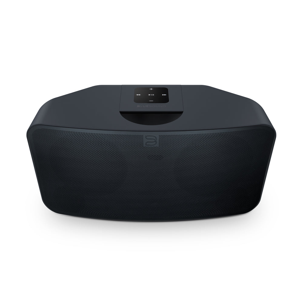 Bluesound Pulse Mini 2i Wireless Multi-Room Speaker with Hi-Fi Sound | WiFi & Bluetooth Streaming for Home, Office, and Outdoor Parties