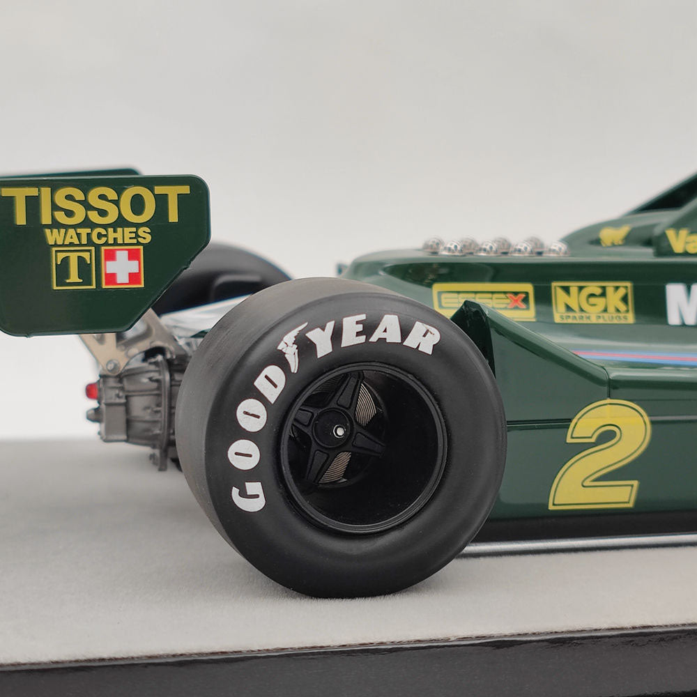 1/18 Scale Tecno Mythos Series Lotus 79 1979 Italy GP Car - TM18 287E Resin Model Car for Collectors & Display - Perfect for Racing Enthusiasts & Home Decor