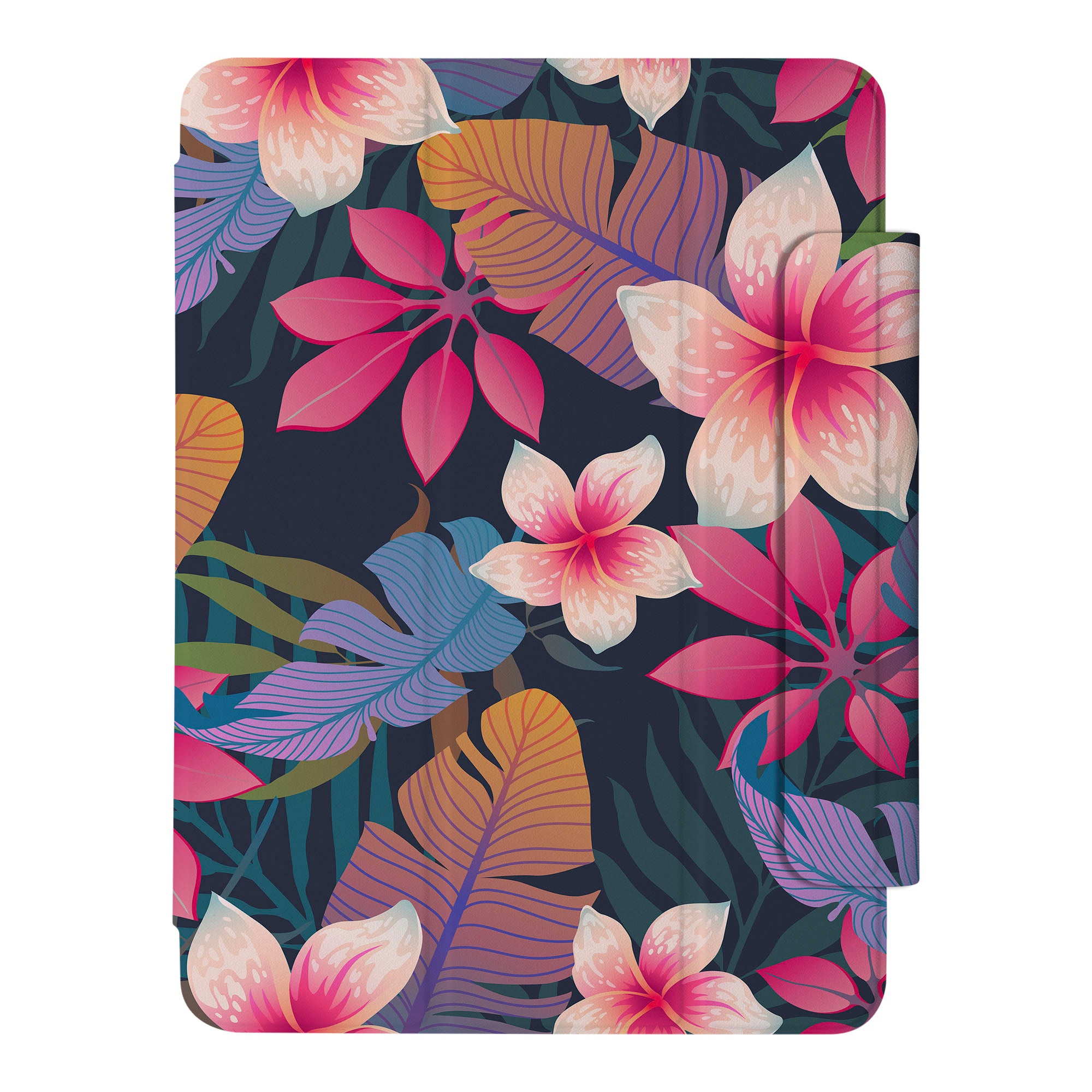 SlimFit iPad Case with Tropical Leaves Design - Lightweight Protective Cover for iPad Air/Pro - Perfect for Work, Travel & Everyday Use