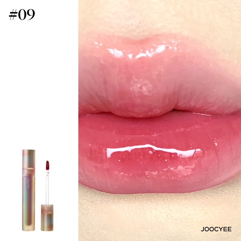 Joocyee Amber Shell Stain Lip Gloss - Long Lasting Hydrating Lip Gloss with Shimmer Finish for Women, Perfect for Daily Wear, Date Night & Special Occasions