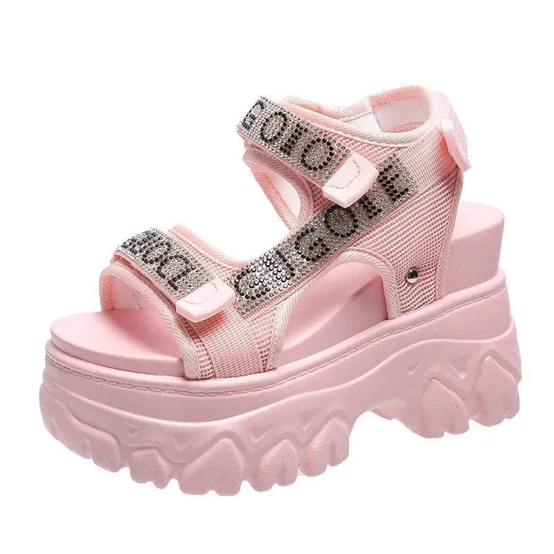 Stylish Open Toe Wedge Sandals for Women - Comfortable Summer Wedge Heels with Arch Support | Perfect for Beach, Wedding & Casual Outfits