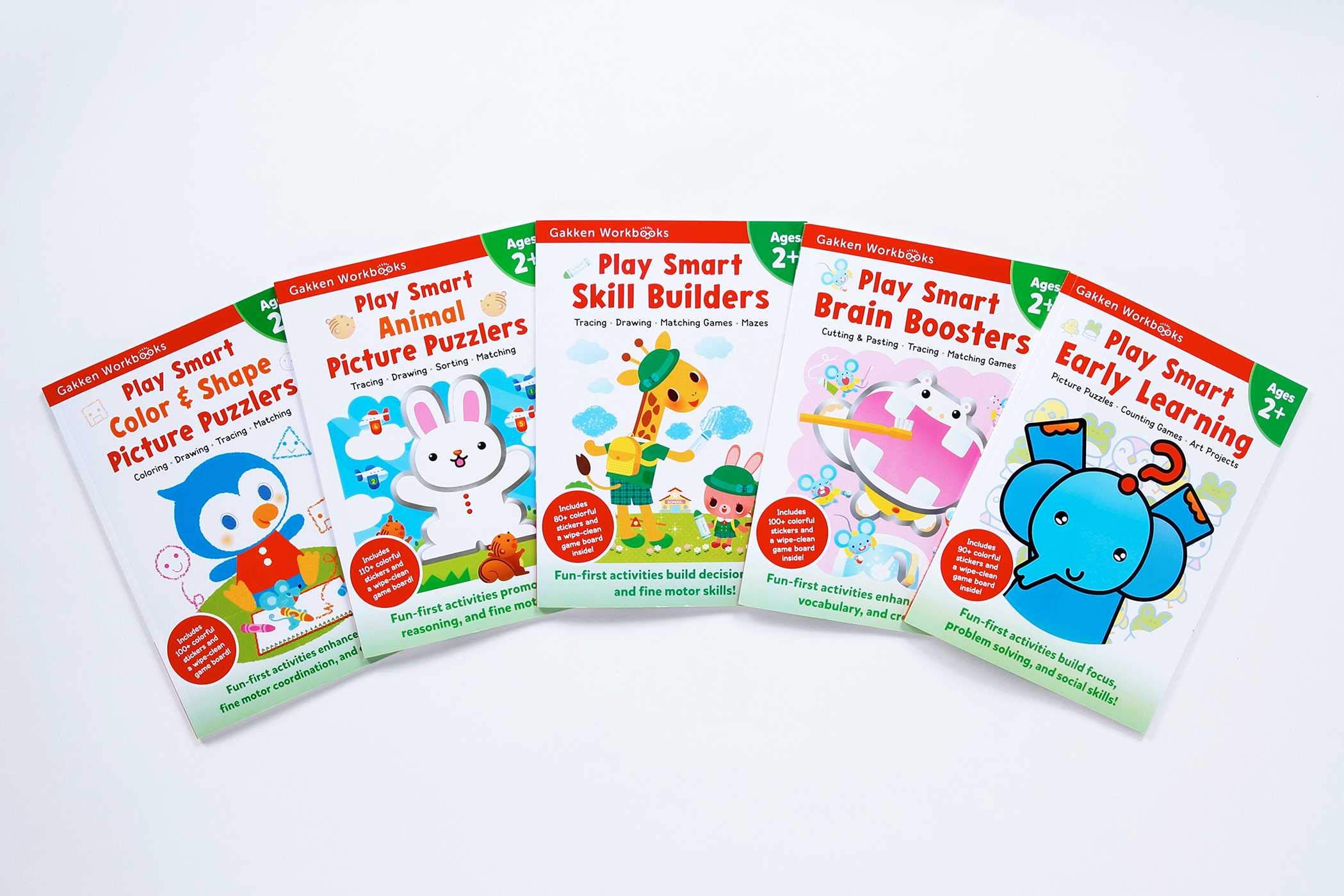 Play Smart Brain Boosters 2+ | Educational Learning Games for Toddlers Ages 2 and Up | Perfect for Preschool Learning & Early Childhood Development