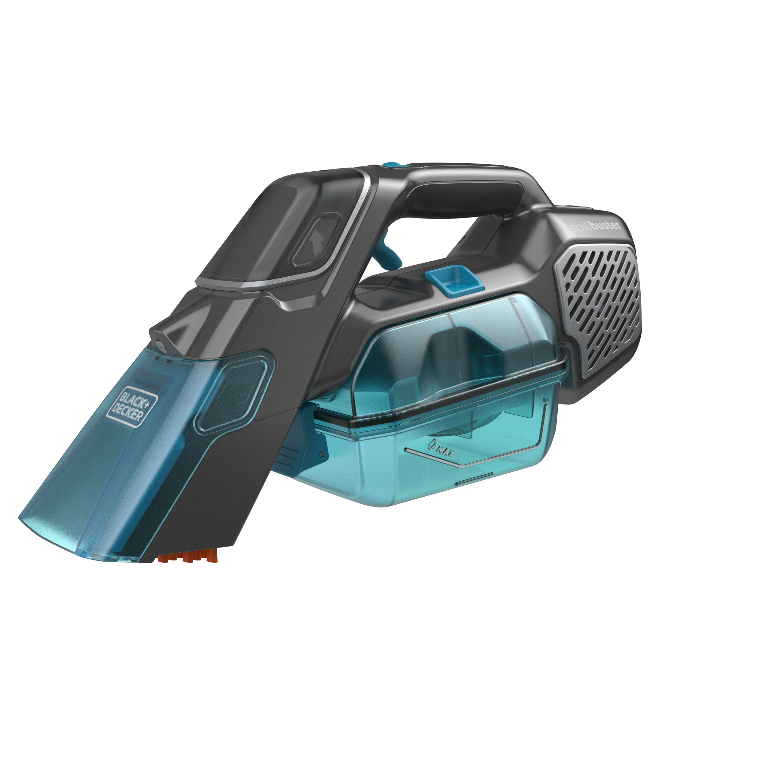 SpillBuster Cordless Spill & Spot Cleaner with Scrub Brush - Portable Carpet & Upholstery Stain Remover for Home, Car, Pet Accidents