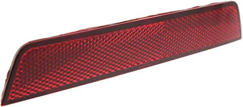 Premium Plus Bumper Face Bar Reflector Light Lamp - Rear Passenger Right Side Replacement for Chevy CAPA Certified | Enhances Safety & Visibility for Night Driving & Parking