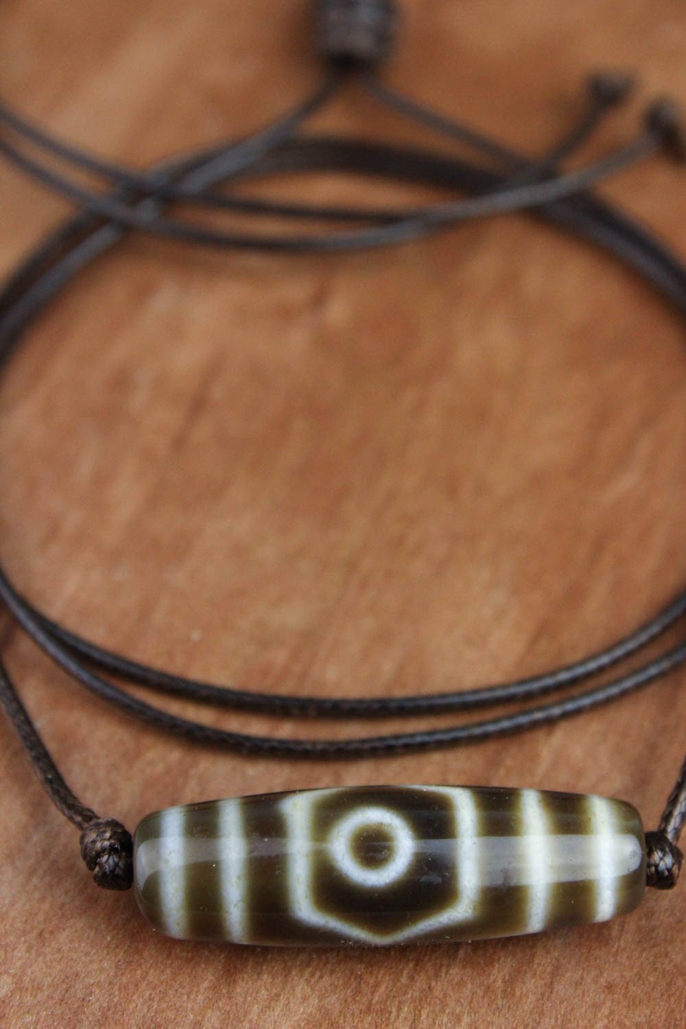 Authentic 3 Eye Tibetan Necklace by Sander Cohen - Handmade Spiritual Jewelry for Meditation, Yoga & Boho Fashion