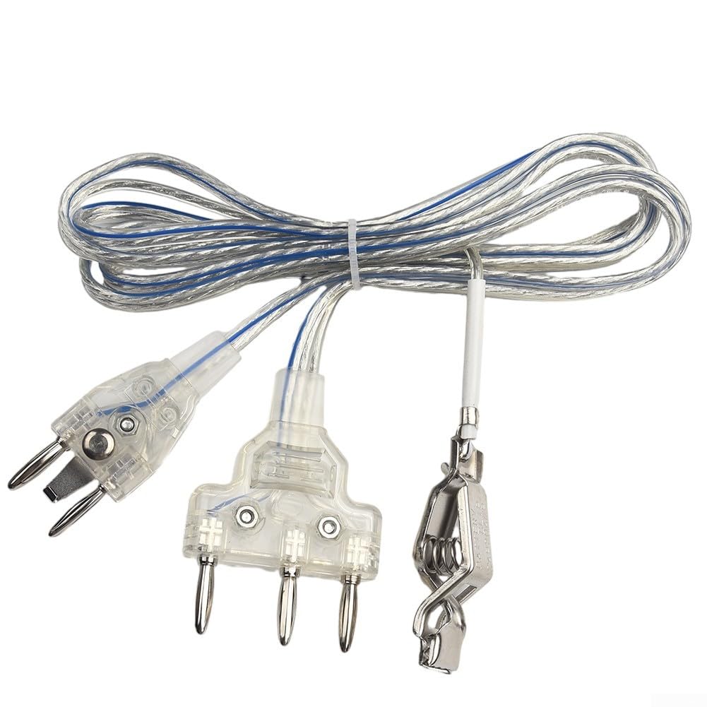 Premium Fencing Body Cords - Durable Plastic & Stainless Steel Foil Body Cord Cable with Hand Line Clamp | Competition & Training Equipment for Foil Fencing | Perfect for Tournaments, Practice & Fencing Clubs