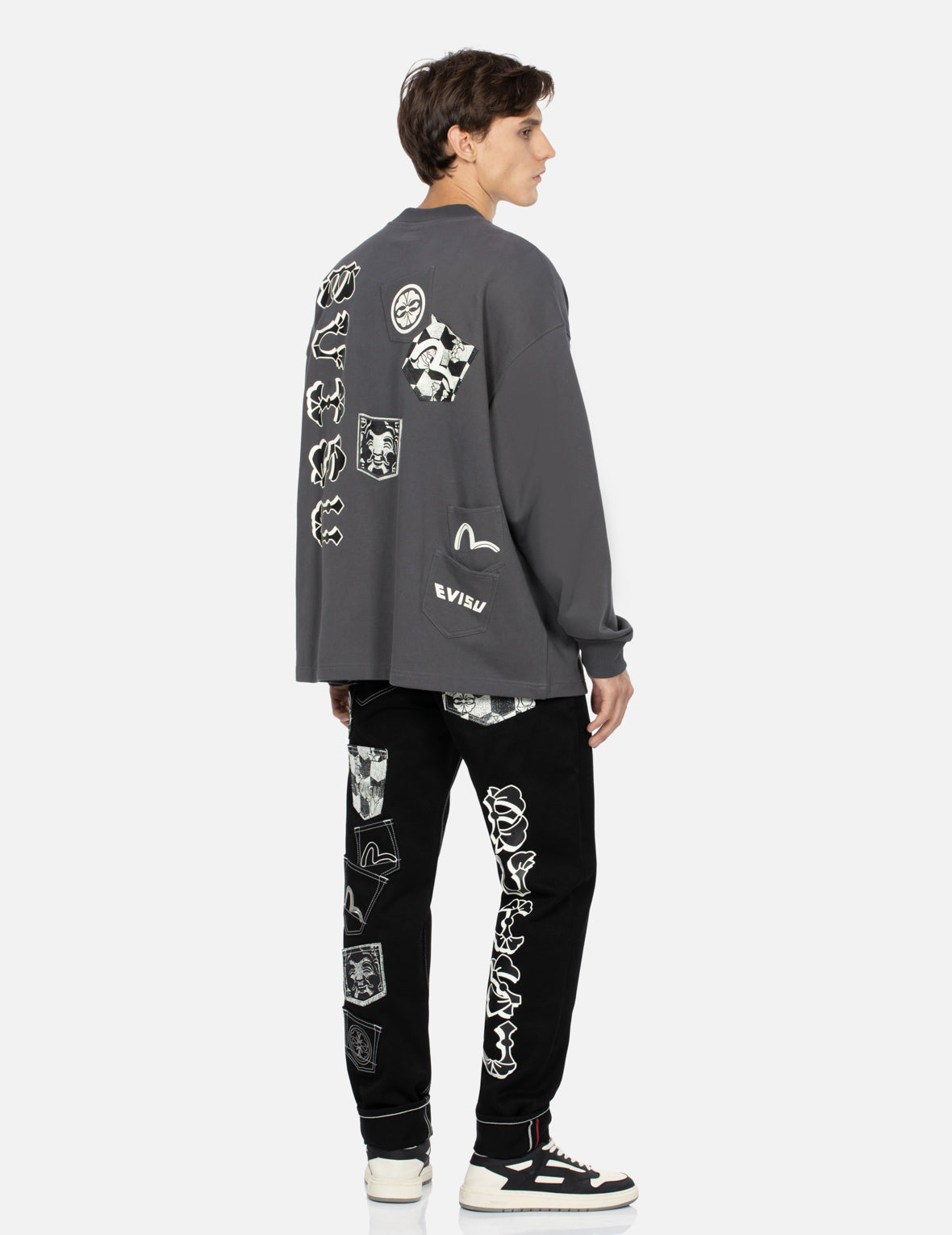 Multi Pocket Loose Fit Sweatshirt for Men & Women - Comfortable Oversized Hoodie with Large Pockets - Perfect for Casual Wear, Outdoor Activities & Travel