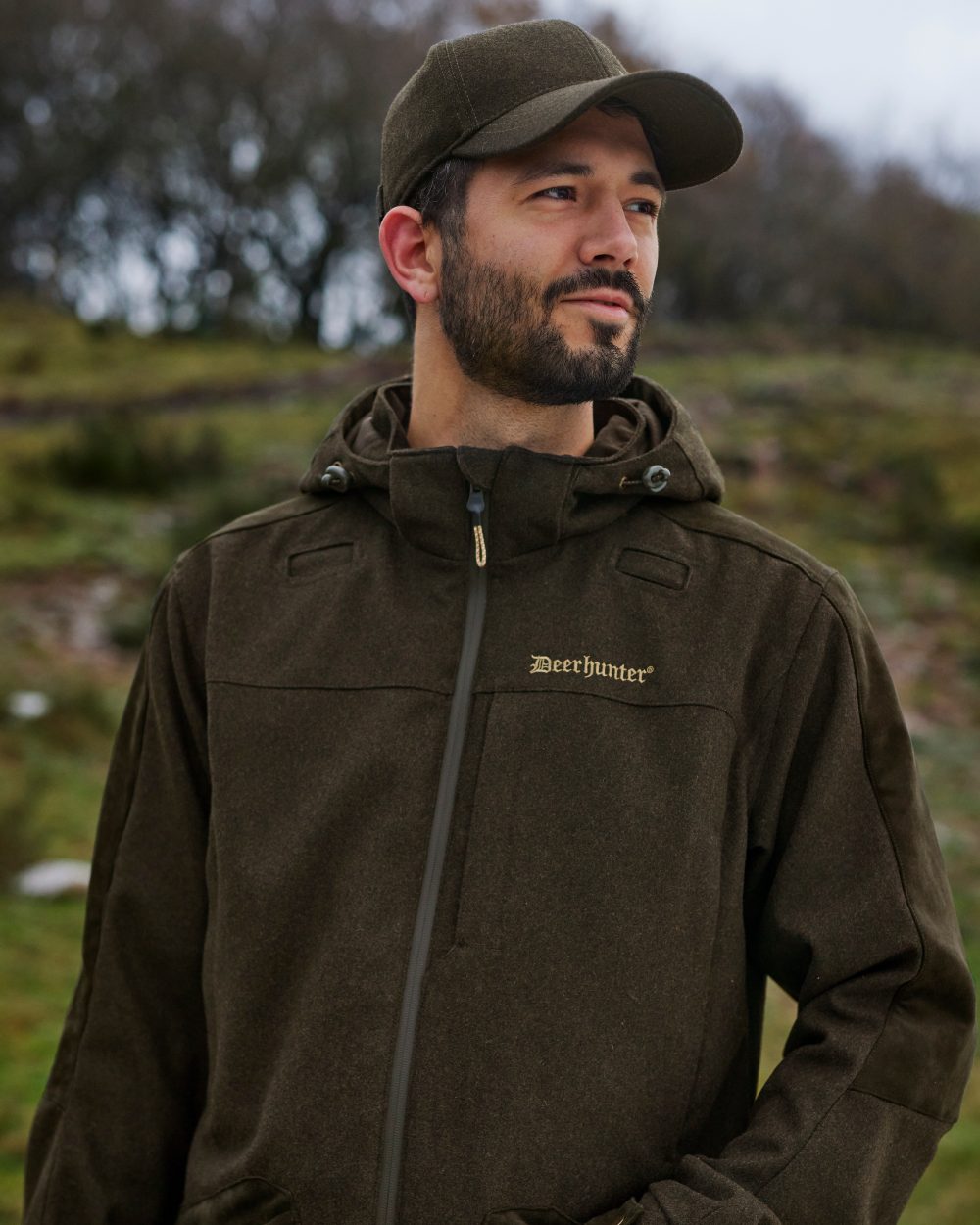 Deerhunter Tatra Jacket - Waterproof & Windproof Outdoor Jacket for Men - Lightweight Hiking, Camping & Winter Sports Gear