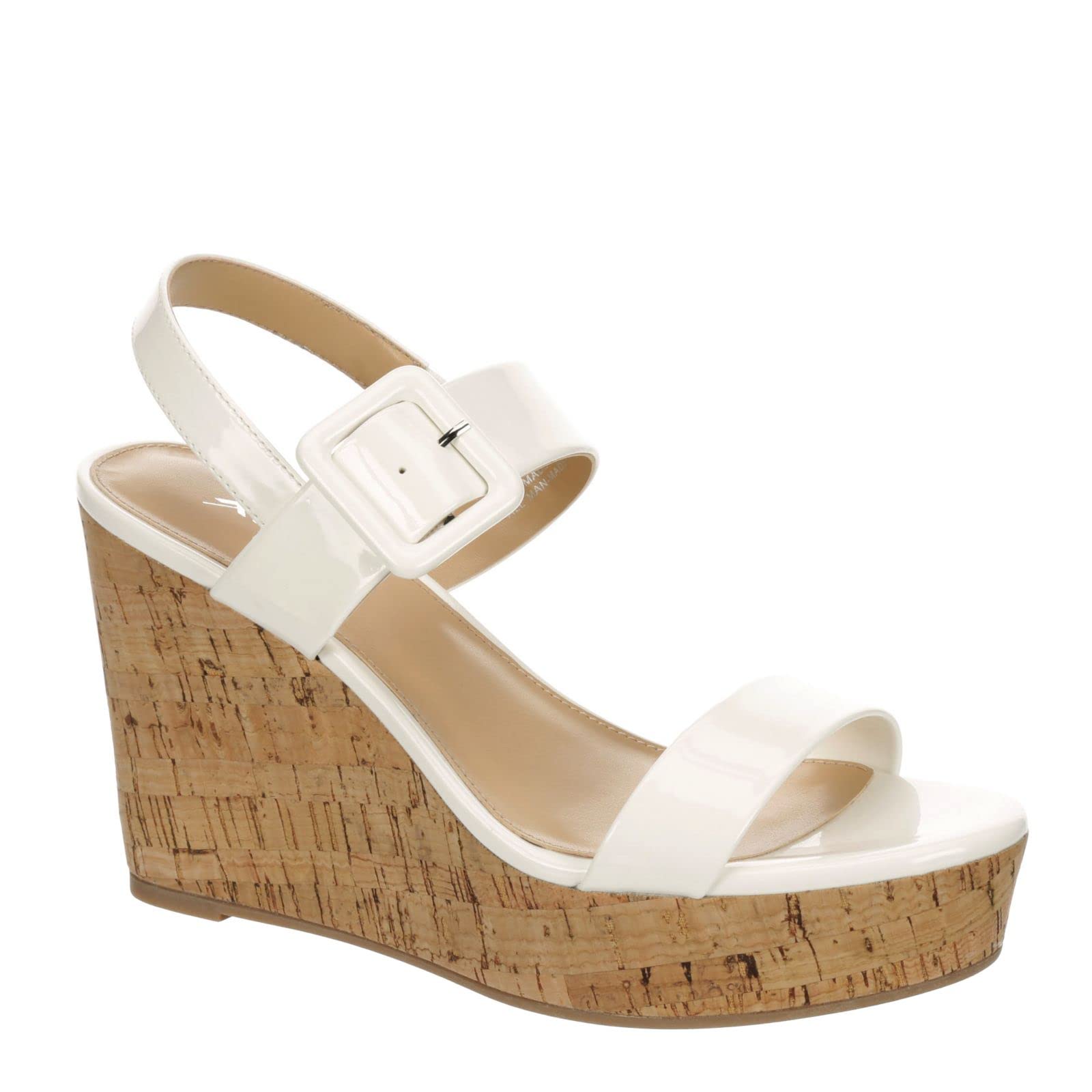 XAPPEAL Vivian Women's Open Toe Ankle Strap Platform Wedge Sandals with Buckle - Fashion Summer Casual Shoes for Beach, Party & Outdoor Wear