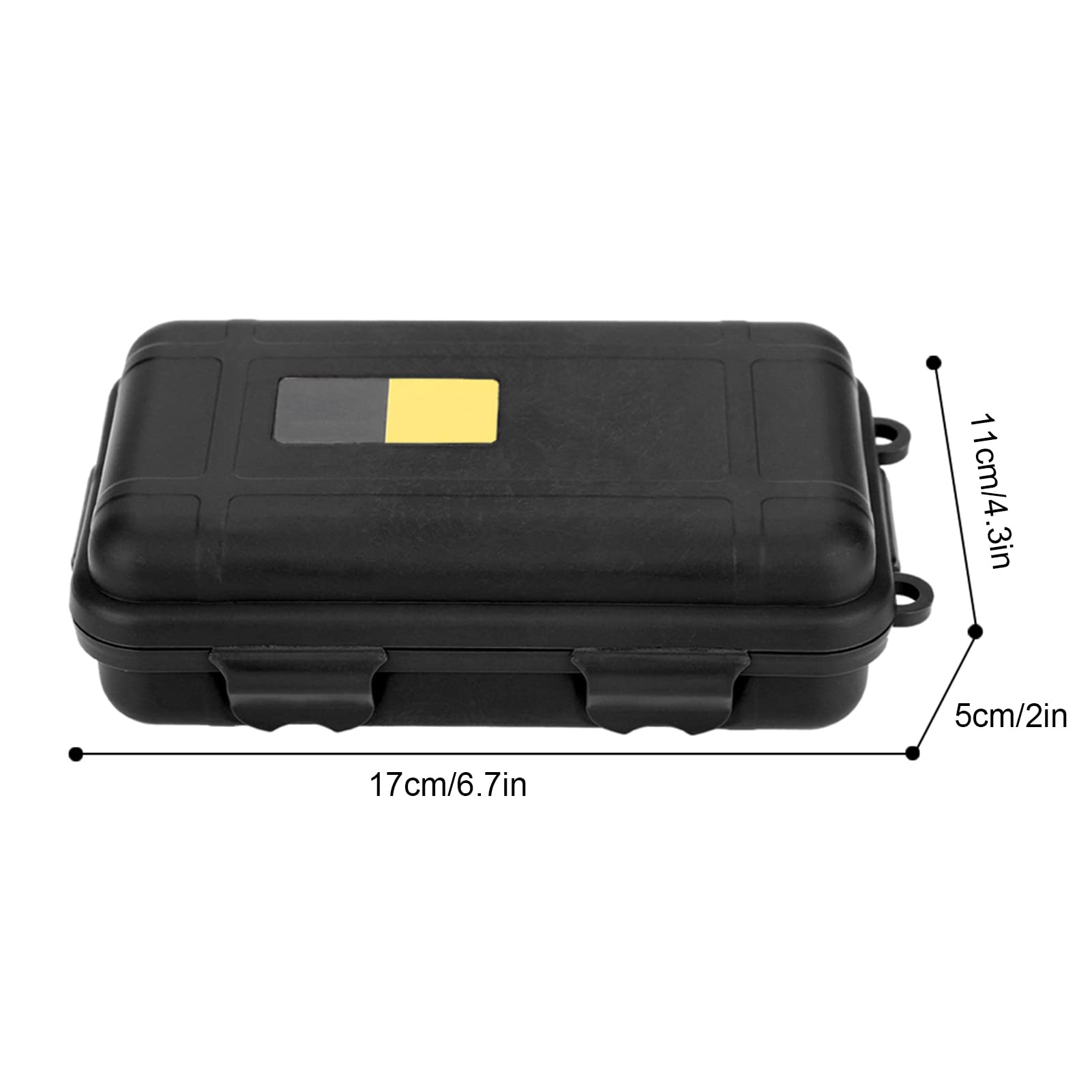Alomejor Waterproof Dry Box - Dustproof & Pressure Resistant Survival Storage Container for Camping, Hiking & Outdoor Adventures