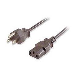 6ft Computer Power Cord & Monitor Cable - Universal AC Power Supply Cord for PC, Laptop, Monitor - Perfect for Home Office, Gaming Setup & Workstation Use
