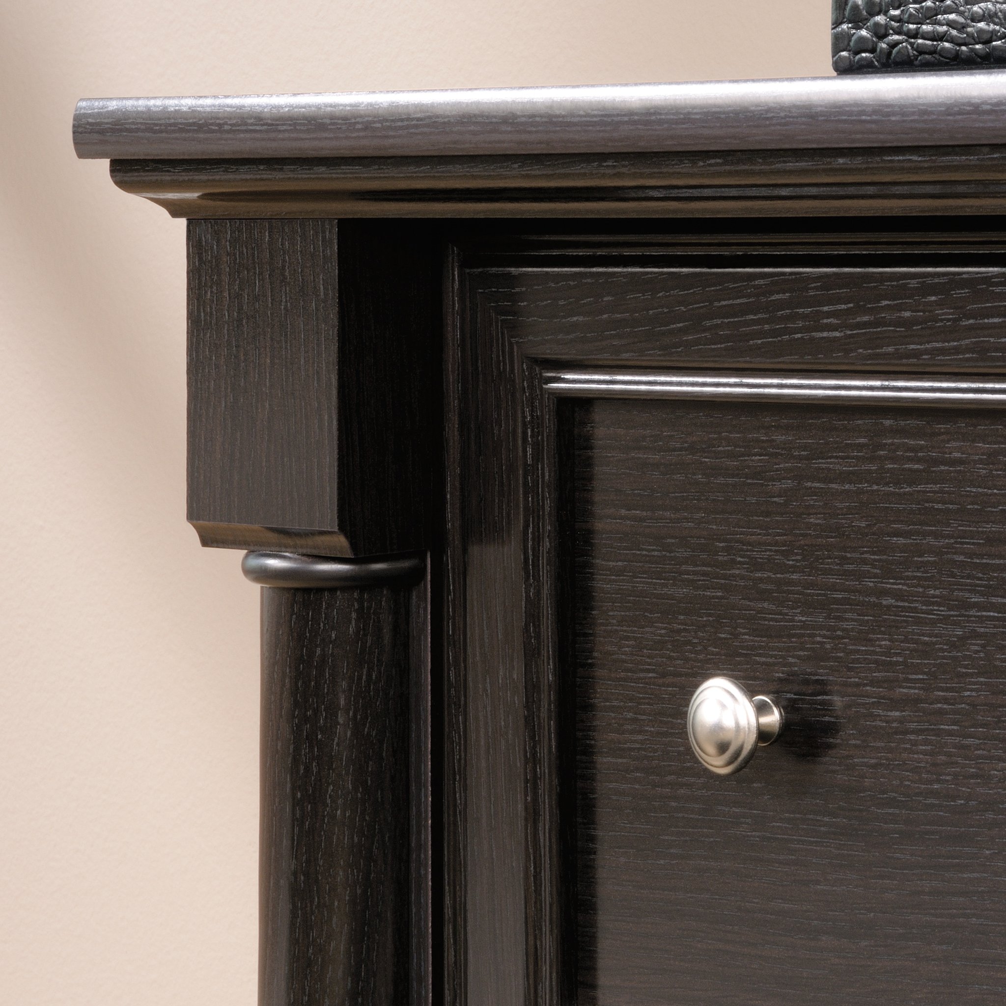 Sauder Palladia 2-Drawer Lateral File Cabinet for Home Office - Hanging File Organizer with Interlocking Drawers in Wind Oak Finish - Perfect for Document Storage & Office Organization