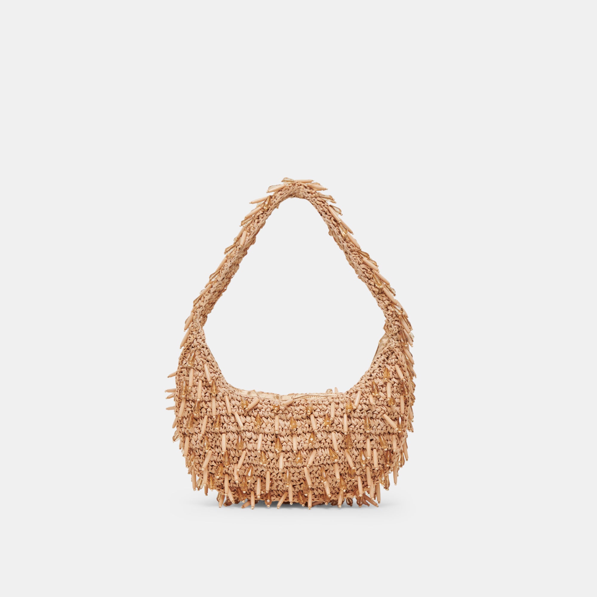 Stylish CAICOS Shoulder Bag - Natural Raffia Handmade Tote for Women | Perfect for Beach, Travel & Everyday Use