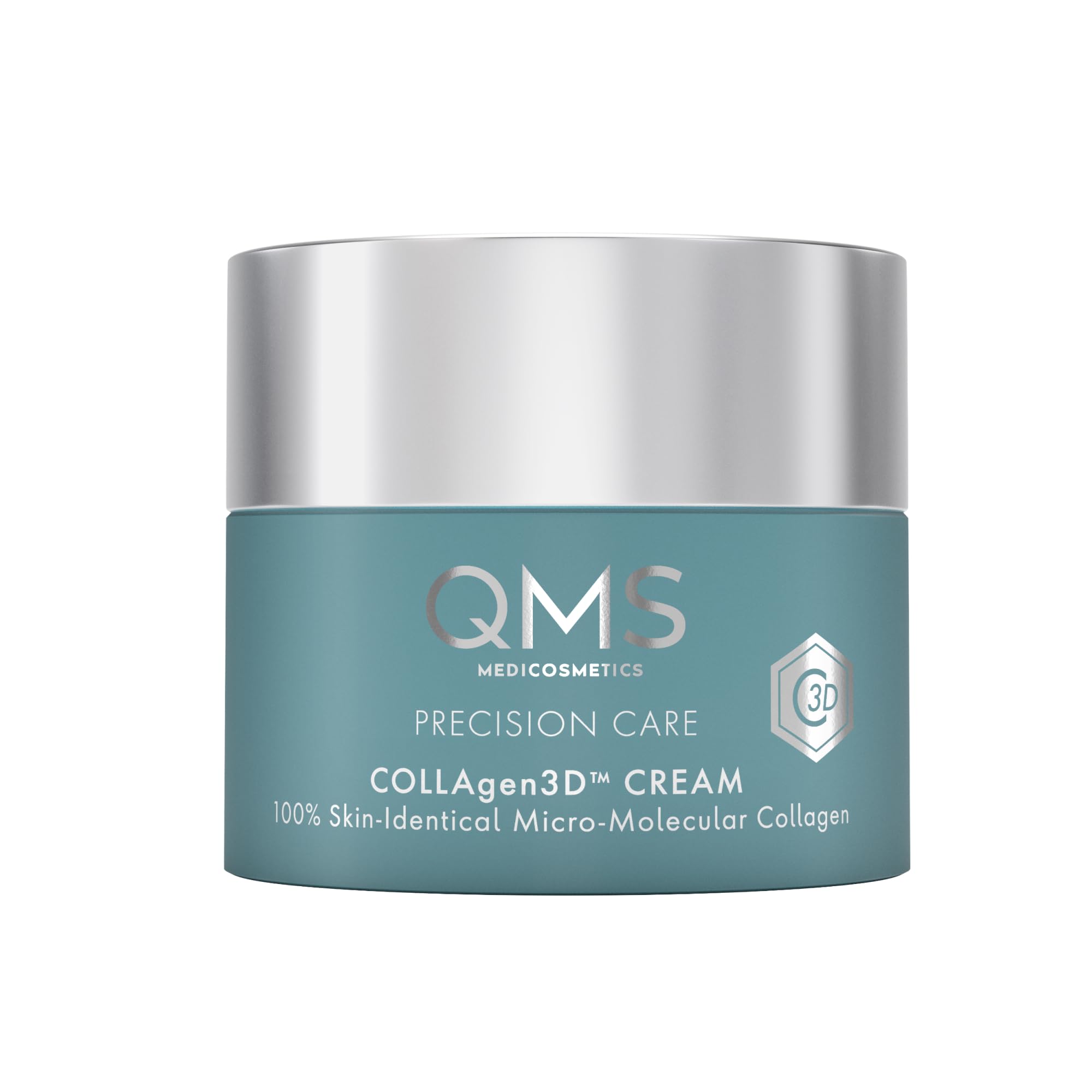 QMS Medicosmetics PRECISION CARE COLLAgen3D Cream - Anti-Aging Face Cream for Wrinkles & Fine Lines - Clinically Proven to Reduce Signs of Aging - 1.69 oz - Perfect for Daily Skincare Routine & Nighttime Repair