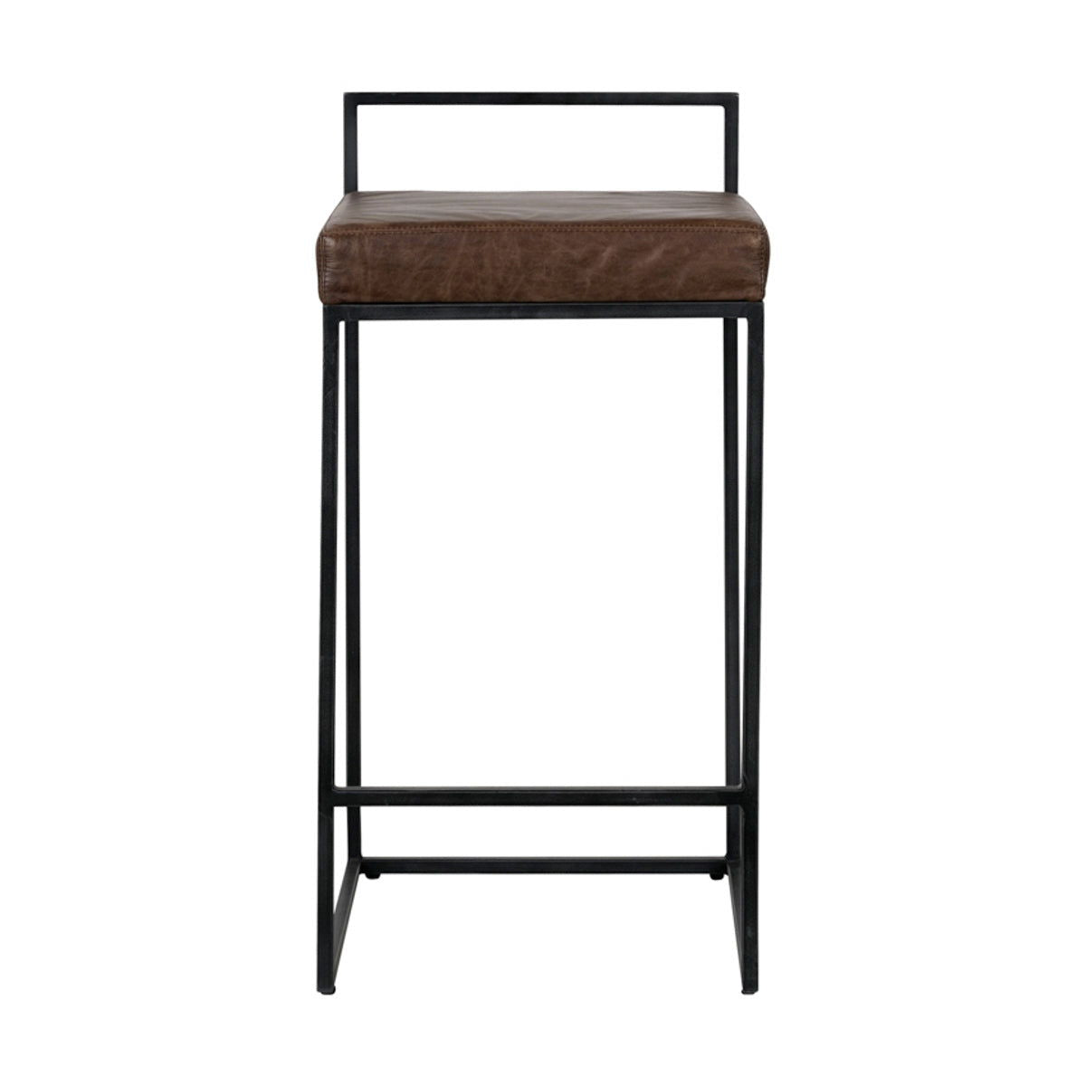 Belfort Counter Stool - Modern Kitchen & Bar Stool for Home & Restaurant Use - Perfect for Breakfast Bars, Islands & Dining Areas