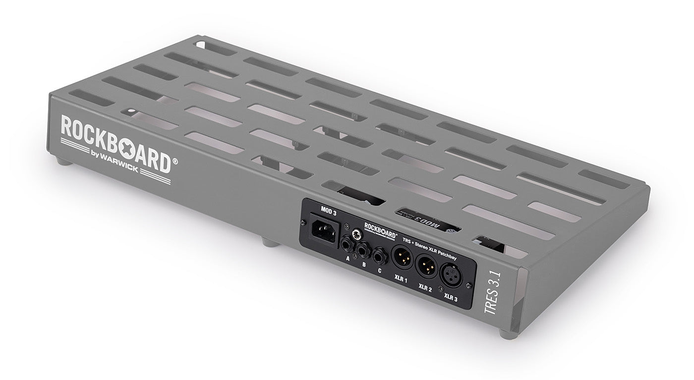 RockBoard MOD 3 V2 - Professional All-in-One TRS & XLR Patchbay for Vocalists & Acoustic Guitar Players | Perfect for Home Studios & Live Performances