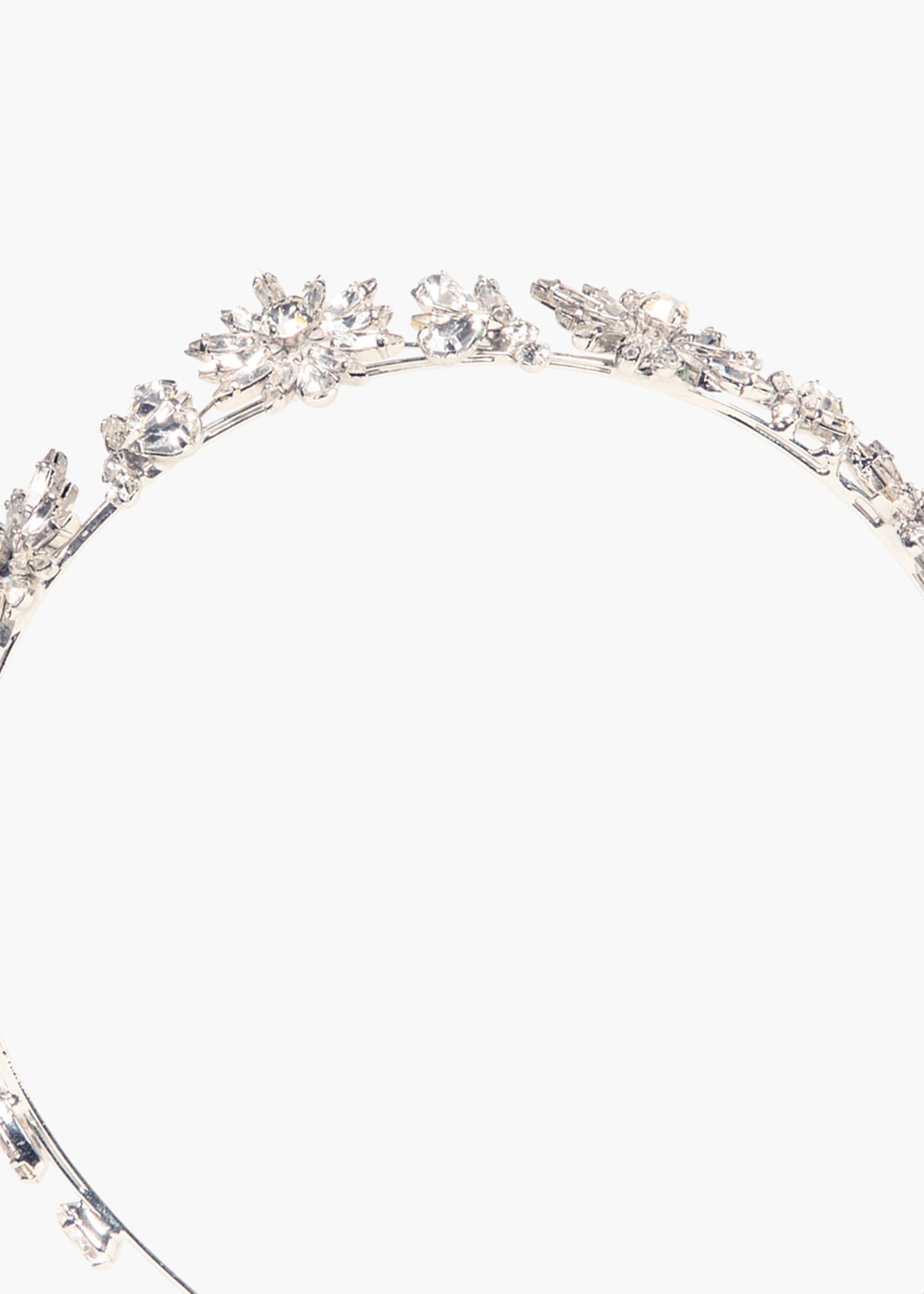 Elegant Iselda Crystal Tiara Headpiece for Women - Sparkling Rhinestone Bridal Crown for Weddings, Prom, Pageants & Special Occasions