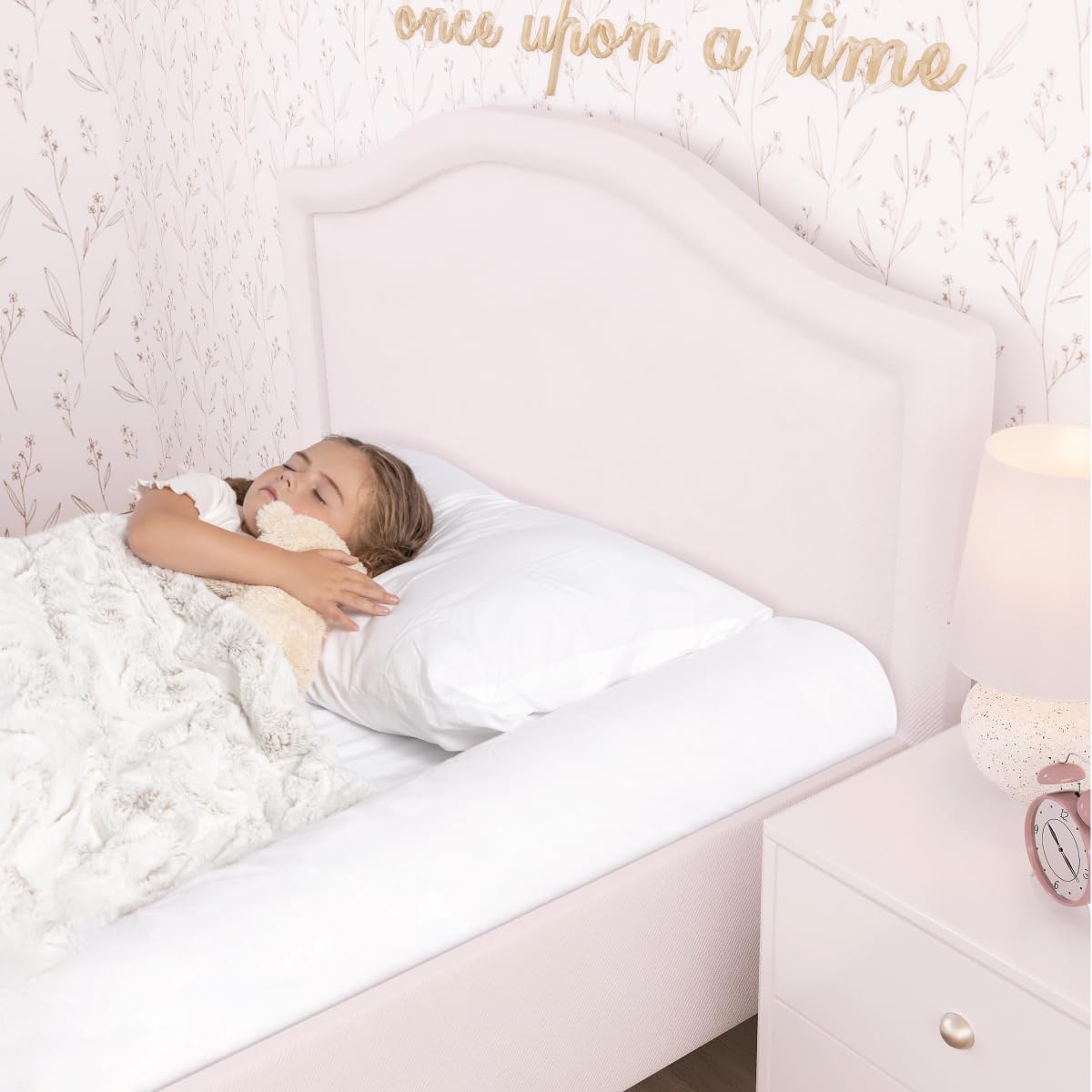 Milliard Toddler Bed Bumper (2 Pack) - Soft Foam Bed Rails for Kids Safety, Non-Slip Waterproof Bed Guard for Twin/Full/Queen/King Size Mattresses - Perfect for Toddler Transition & Nighttime Protection