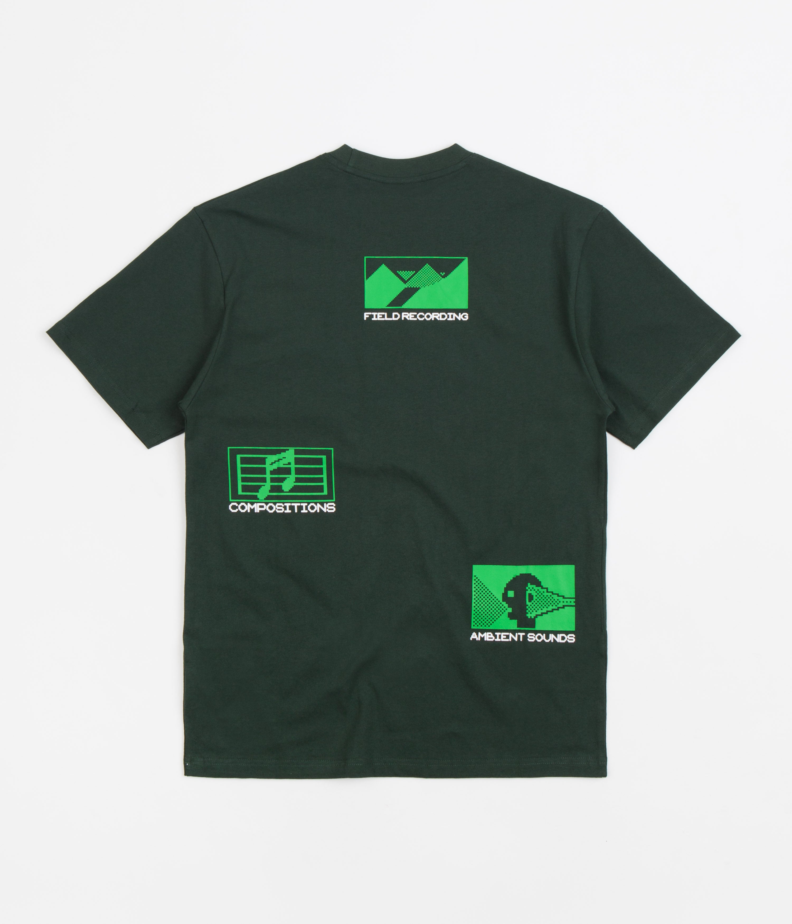 Butter Goods Ambient Sounds Graphic T-Shirt - Dark Forest Design for Music Lovers & Outdoor Enthusiasts | Perfect for Concerts, Hiking & Casual Wear